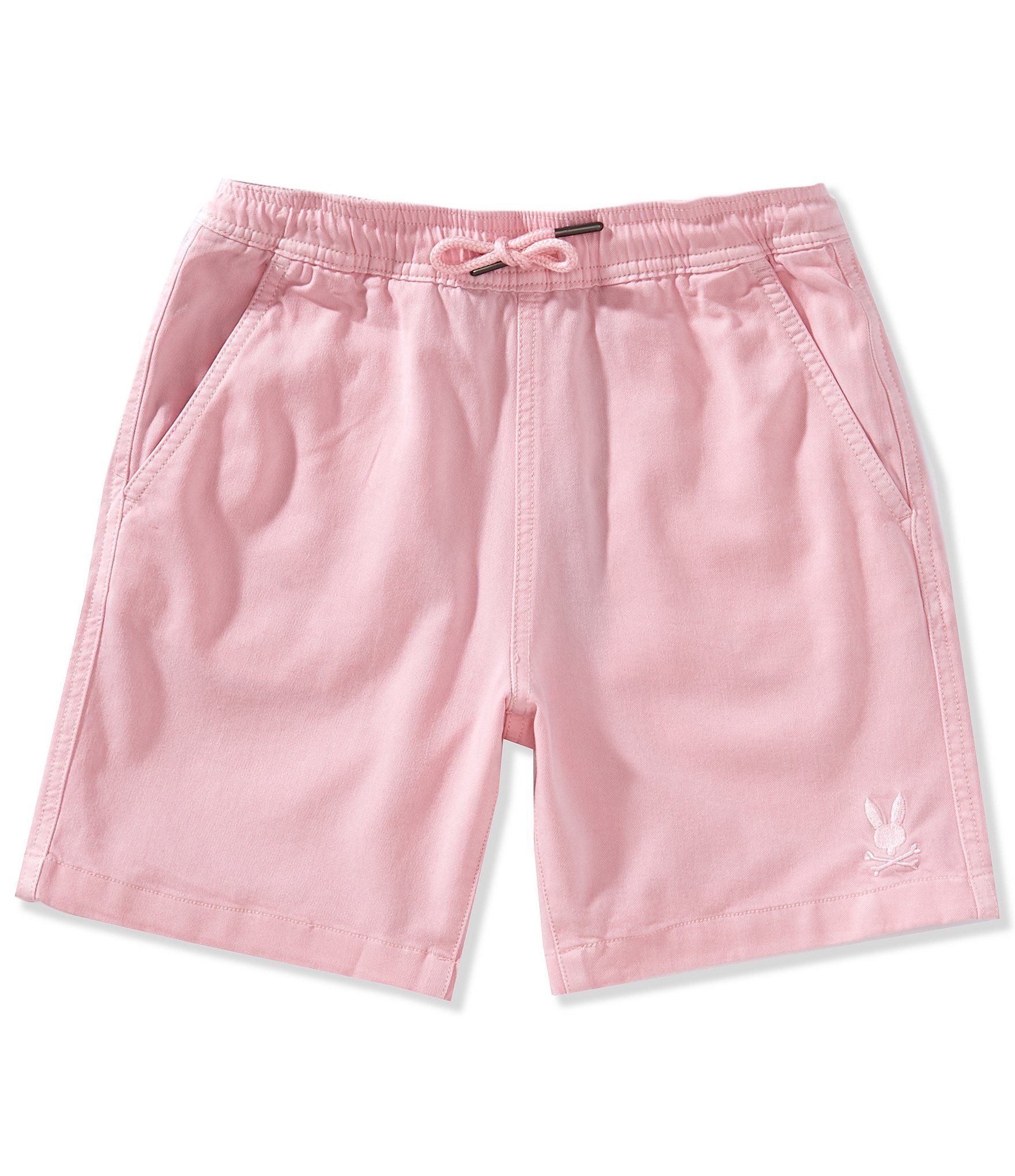 Psycho Bunny Big Boys Willis Stretch Elastic Drawstring Shorts