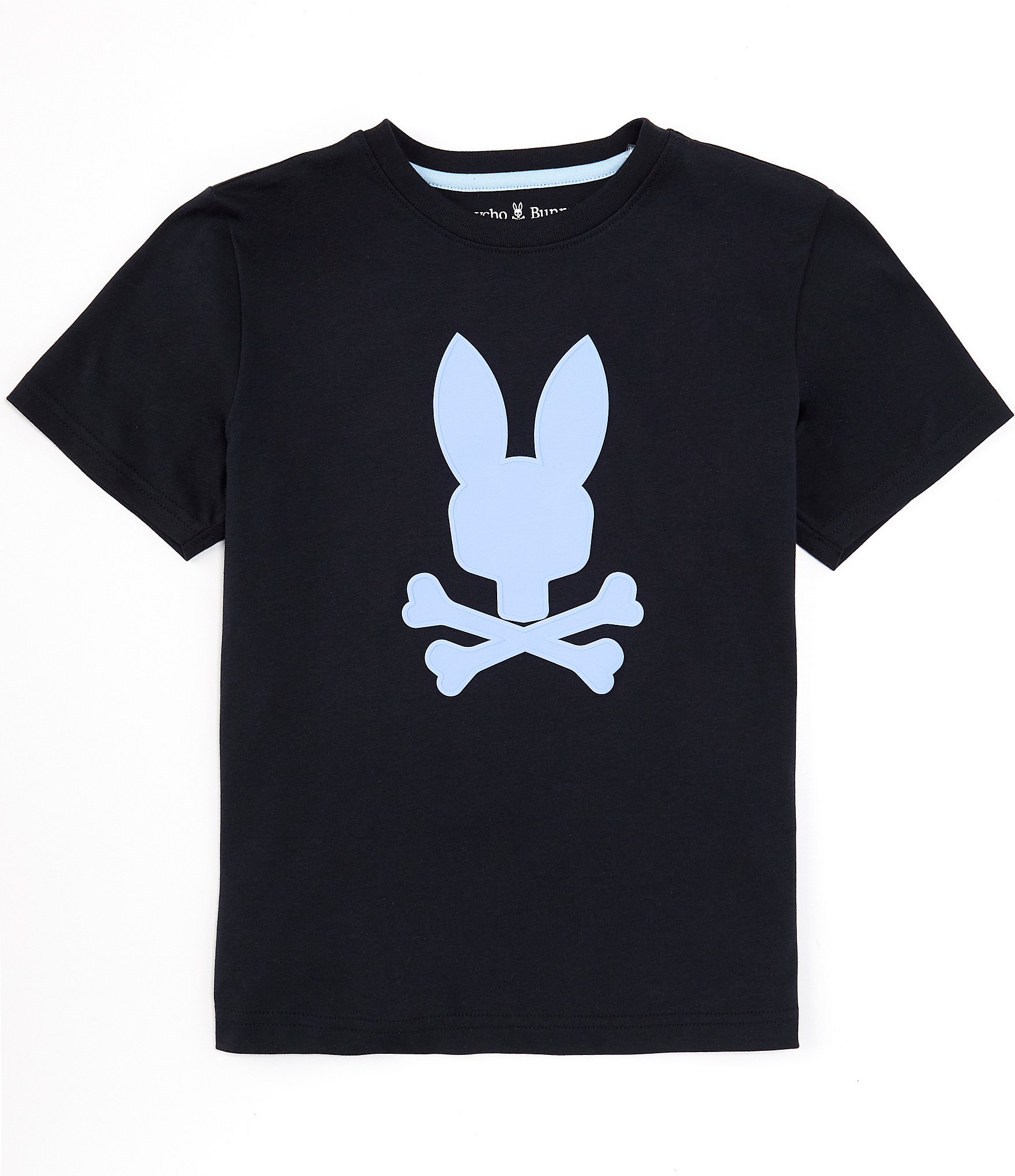 Psycho Bunny Big Boys 7-20 Short Sleeve Houston Graphic T-Shirt