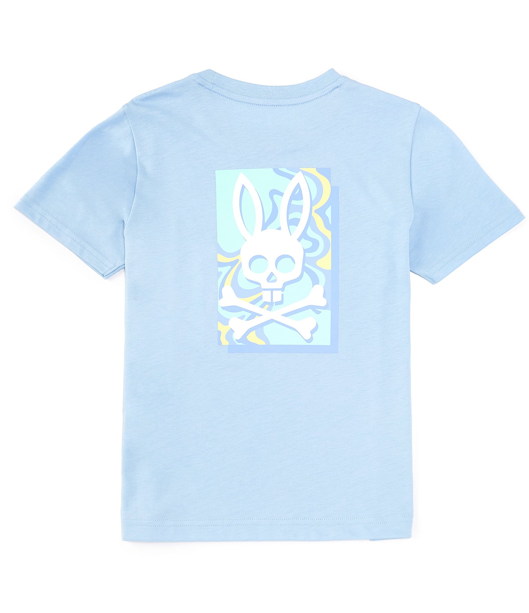 Psycho Bunny Big Boys 7-20 Short Sleeve Mason Graphic T-Shirt