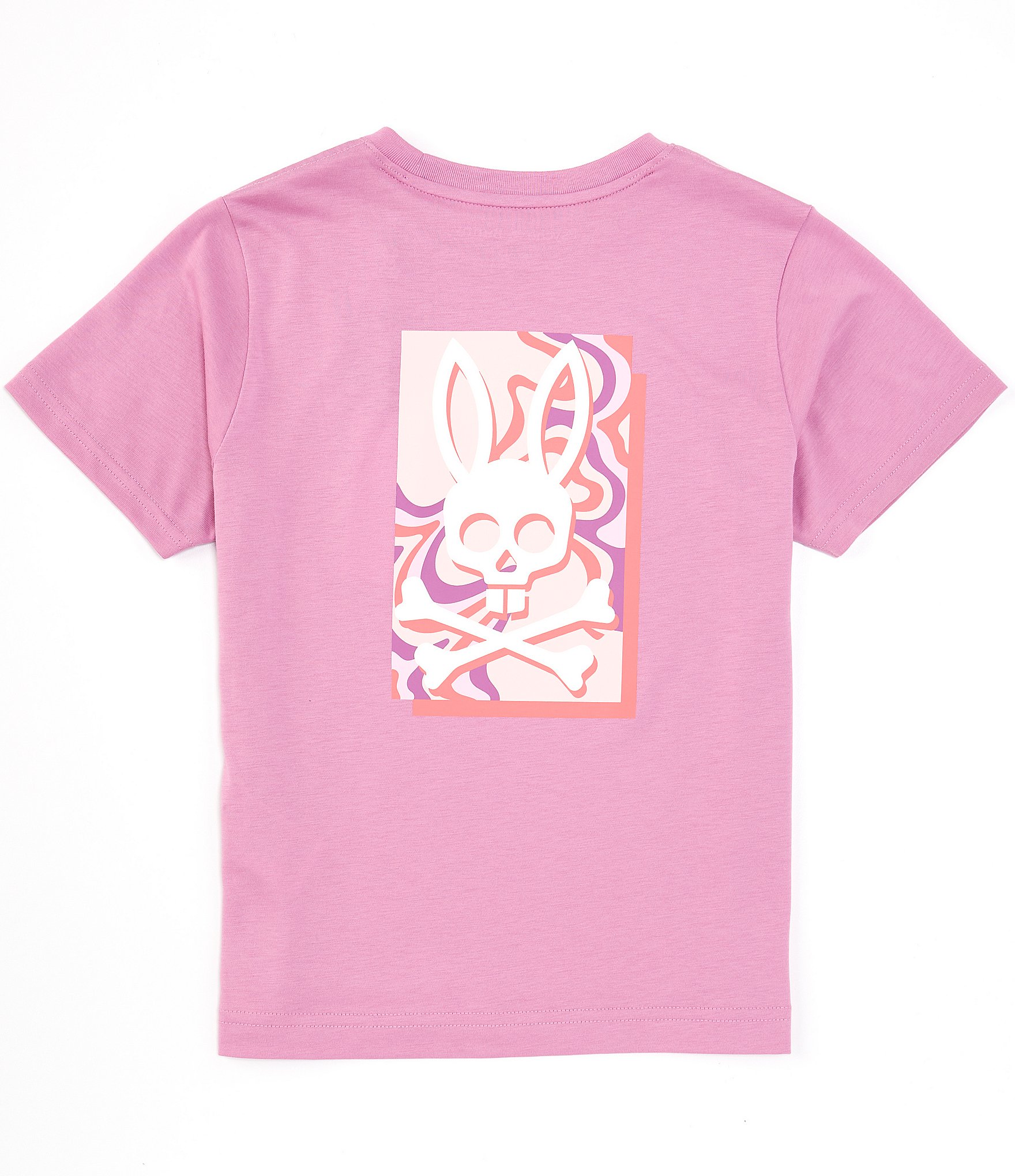 Psycho Bunny Big Boys 7-20 Short Sleeve Mason Graphic T-Shirt