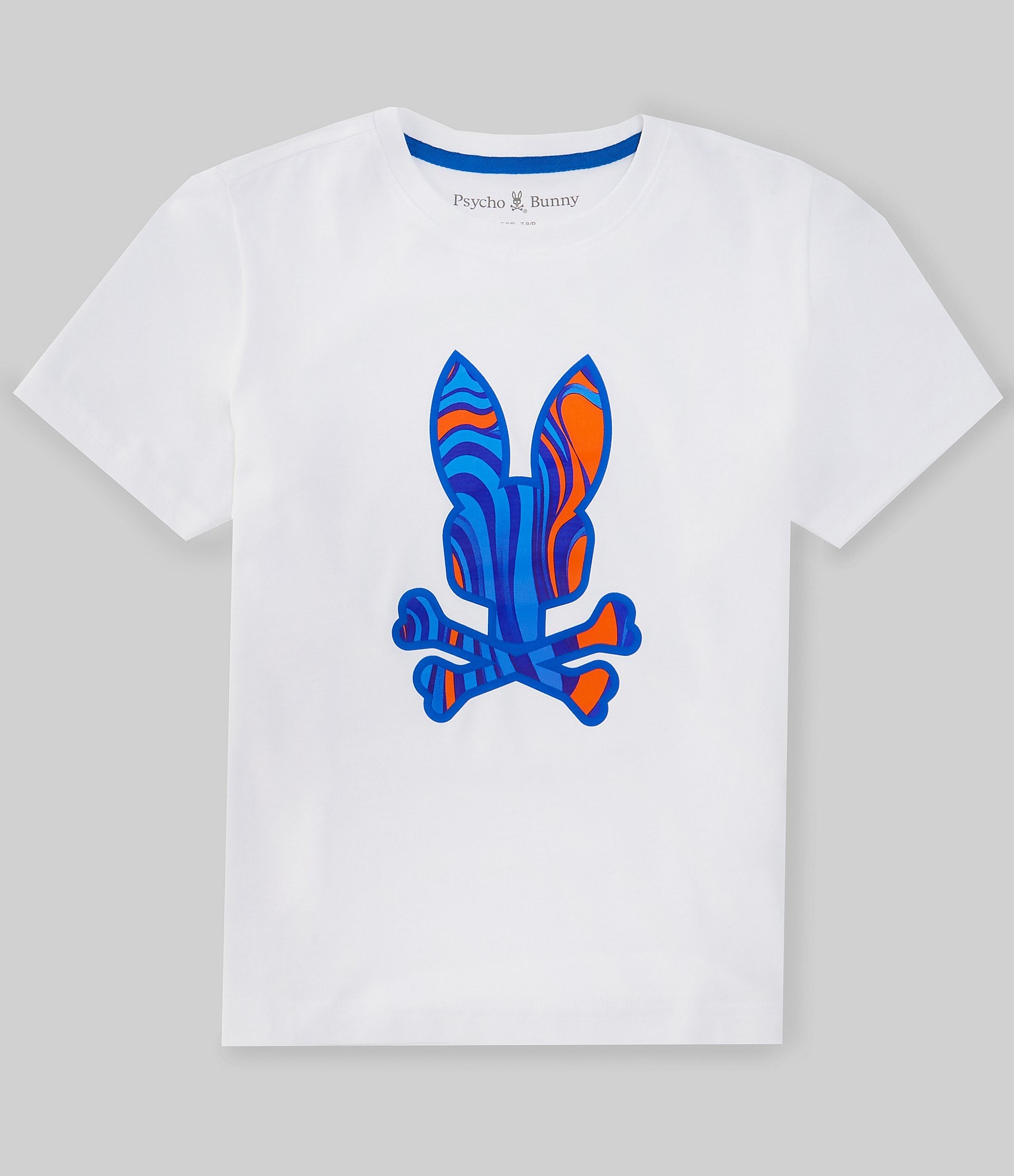 Psycho Bunny Big Boys 7-20 Short Sleeve Nevada Graphic T-Shirt