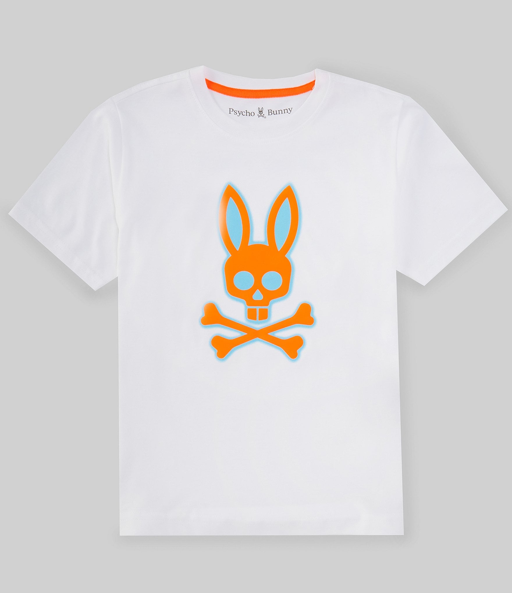 Psycho Bunny Big Boys 7-20 Short Sleeve Wellington Graphic T-Shirt