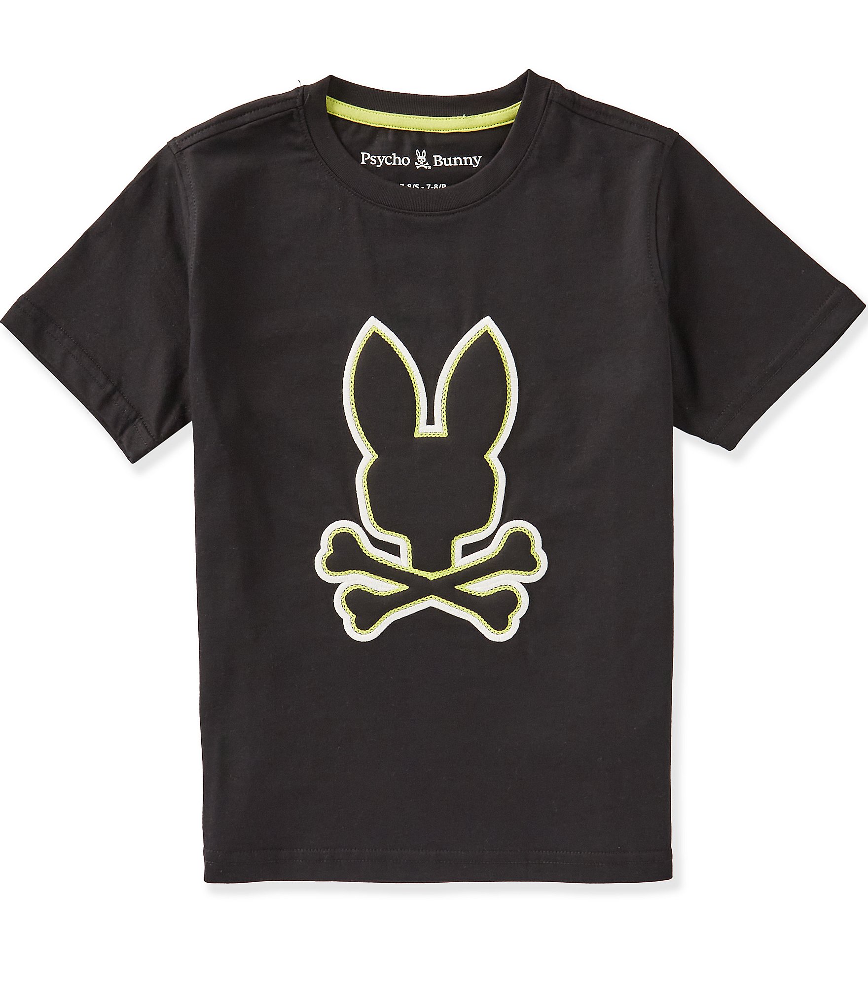 Psycho Bunny Big Boys Bruno Short Sleeve Graphic Tee