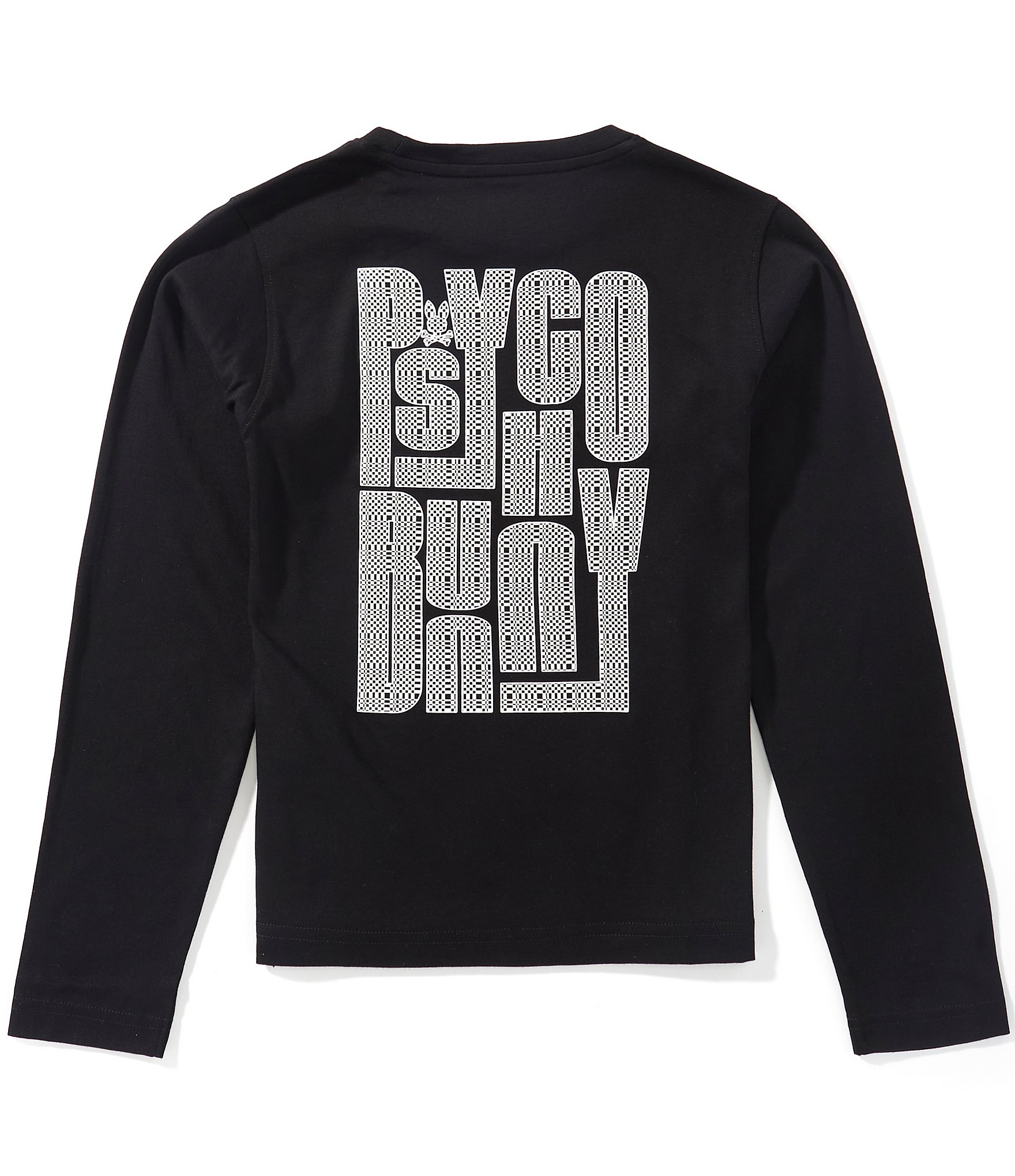 Psycho Bunny Big Boys Joey Logo-Back-Graphic T-Shirt