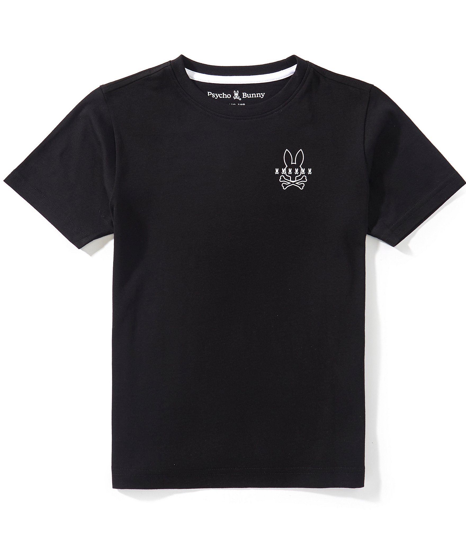 Psycho Bunny Big Boys Piers Back Graphic Short Sleeve T-Shirt