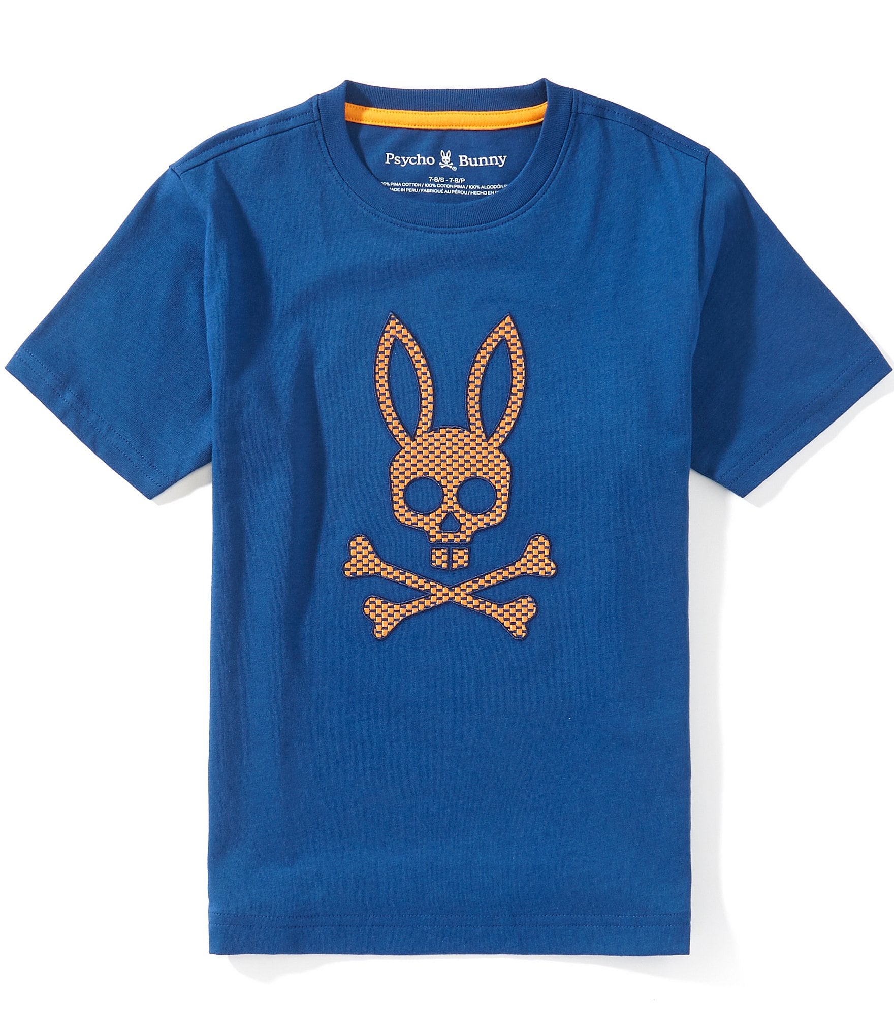 Psycho Bunny Big Boys Stan Bunny Graphic T-Shirt