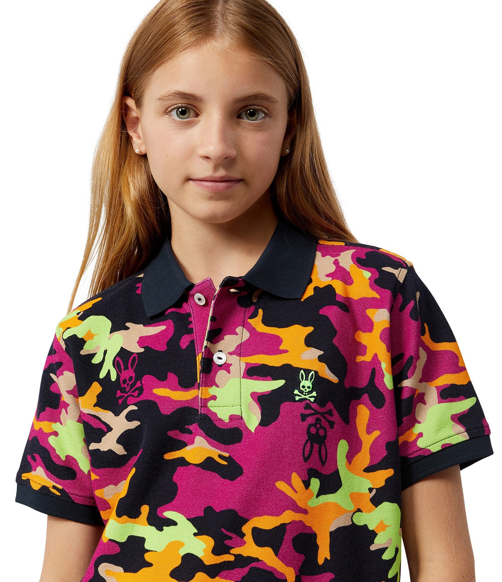 Psycho Bunny Little/Big Boys 5-20 Short Sleeve Classic Pique Polo