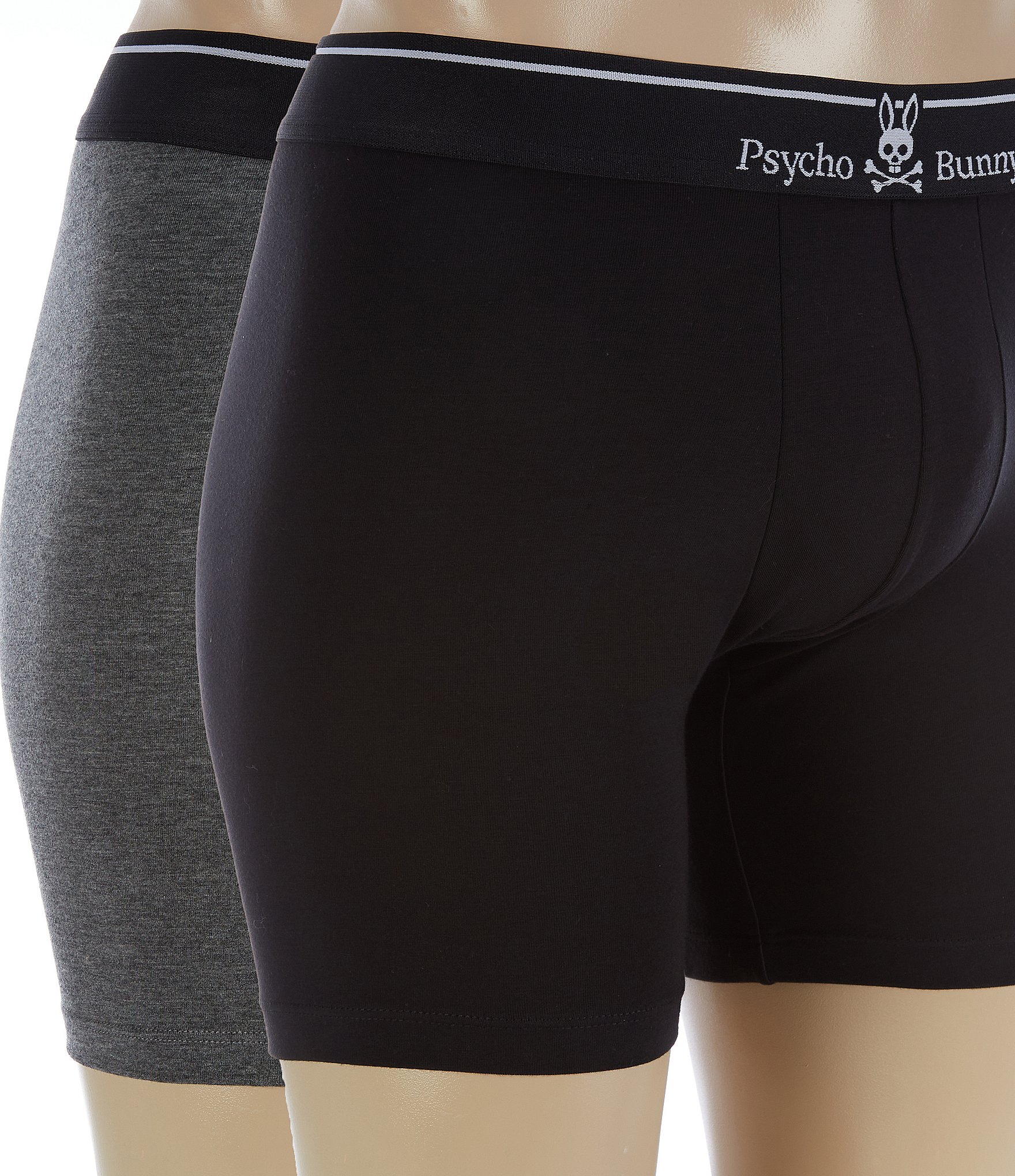 Psycho Bunny Waistband Logo Boxer Briefs 2-Pack