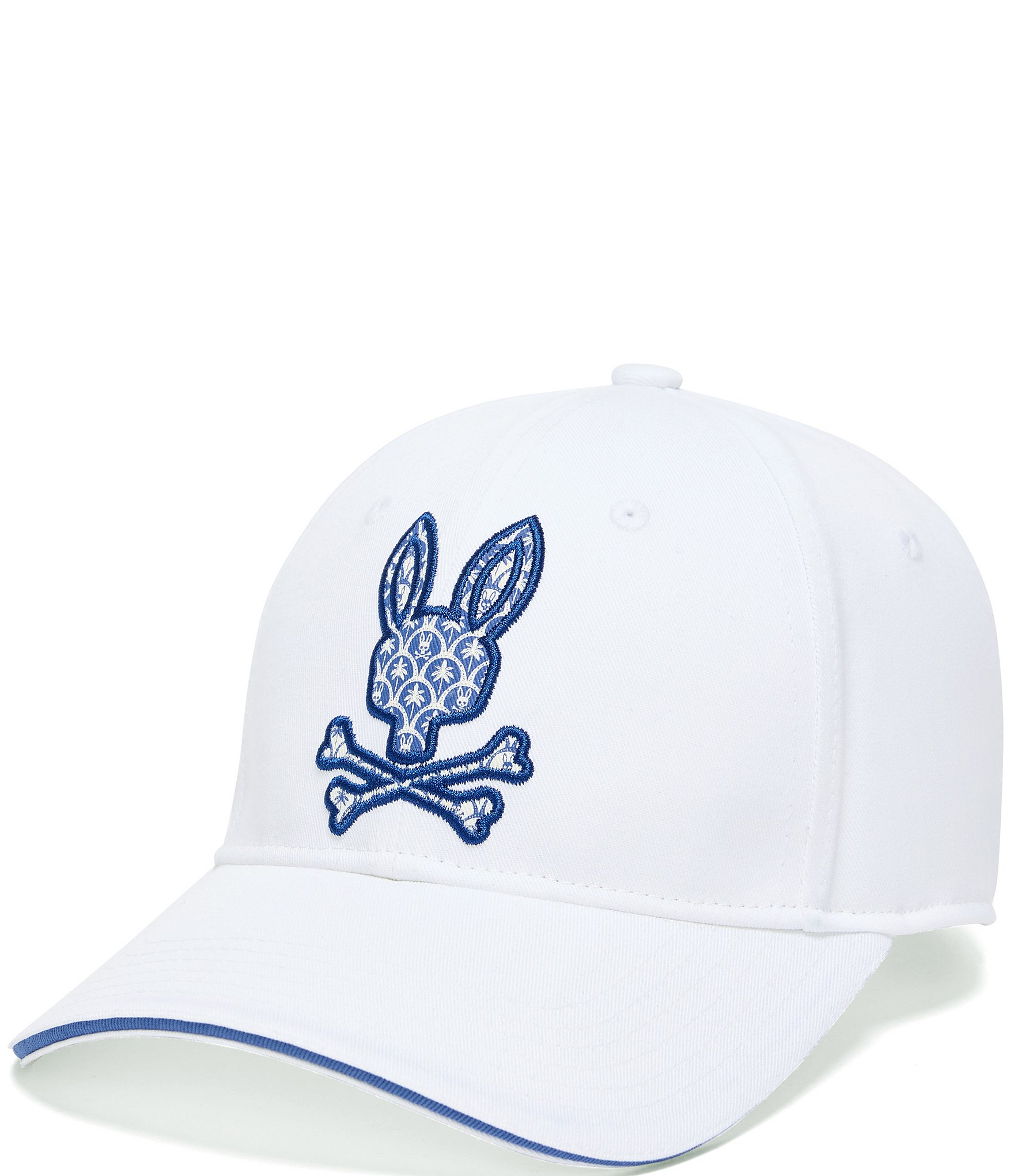 Psycho Bunny Brad Embroidered Logo Baseball Cap