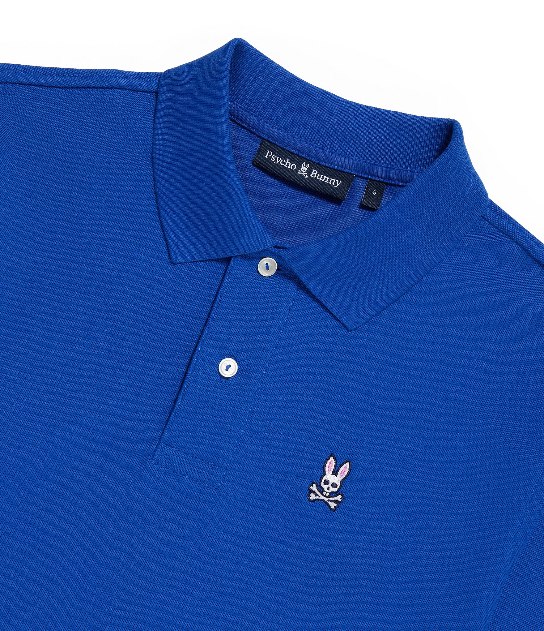 Psycho Bunny Classic Short Sleeve Solid Polo Shirt