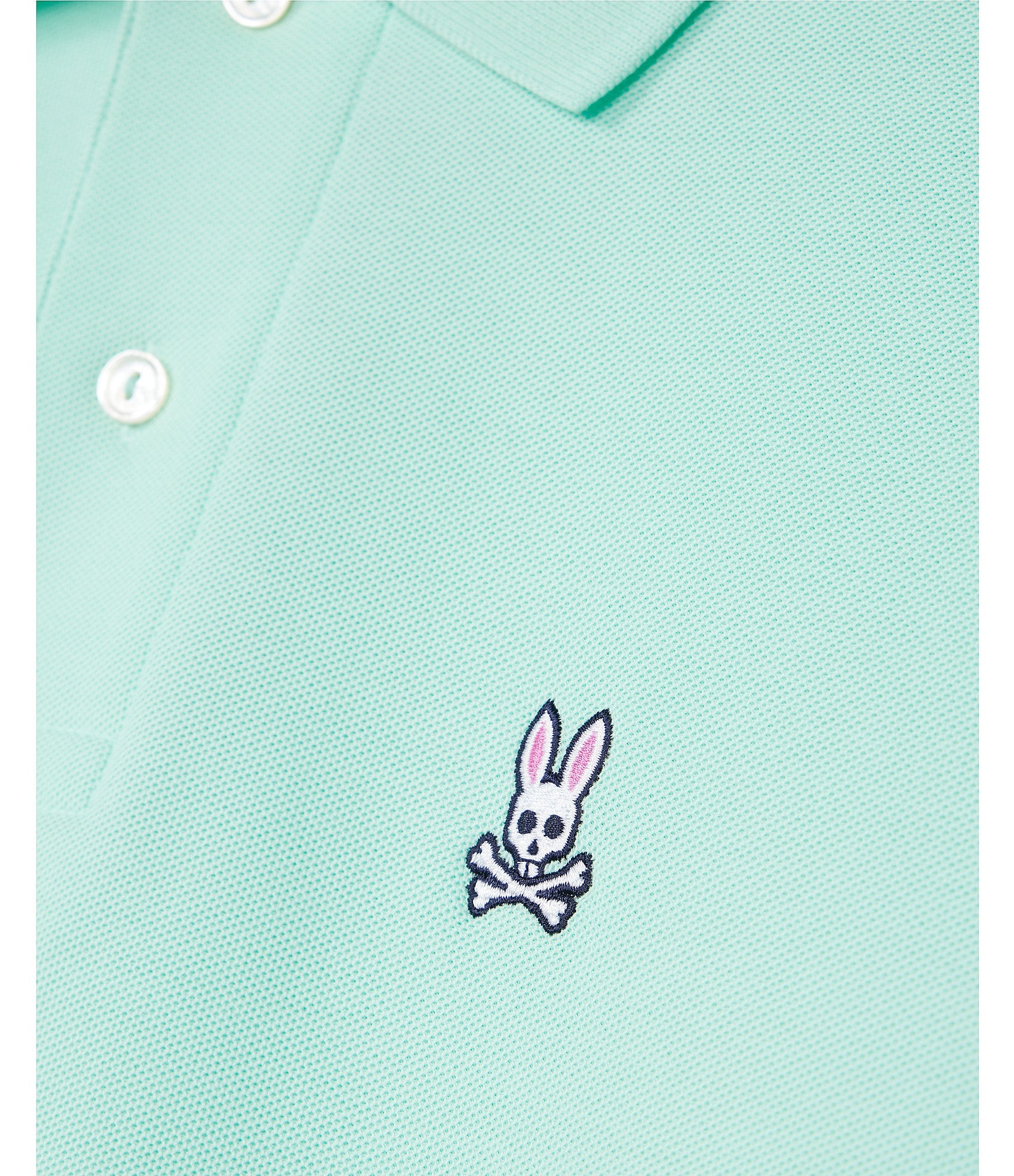 Psycho Bunny Classic Short Sleeve Solid Polo Shirt