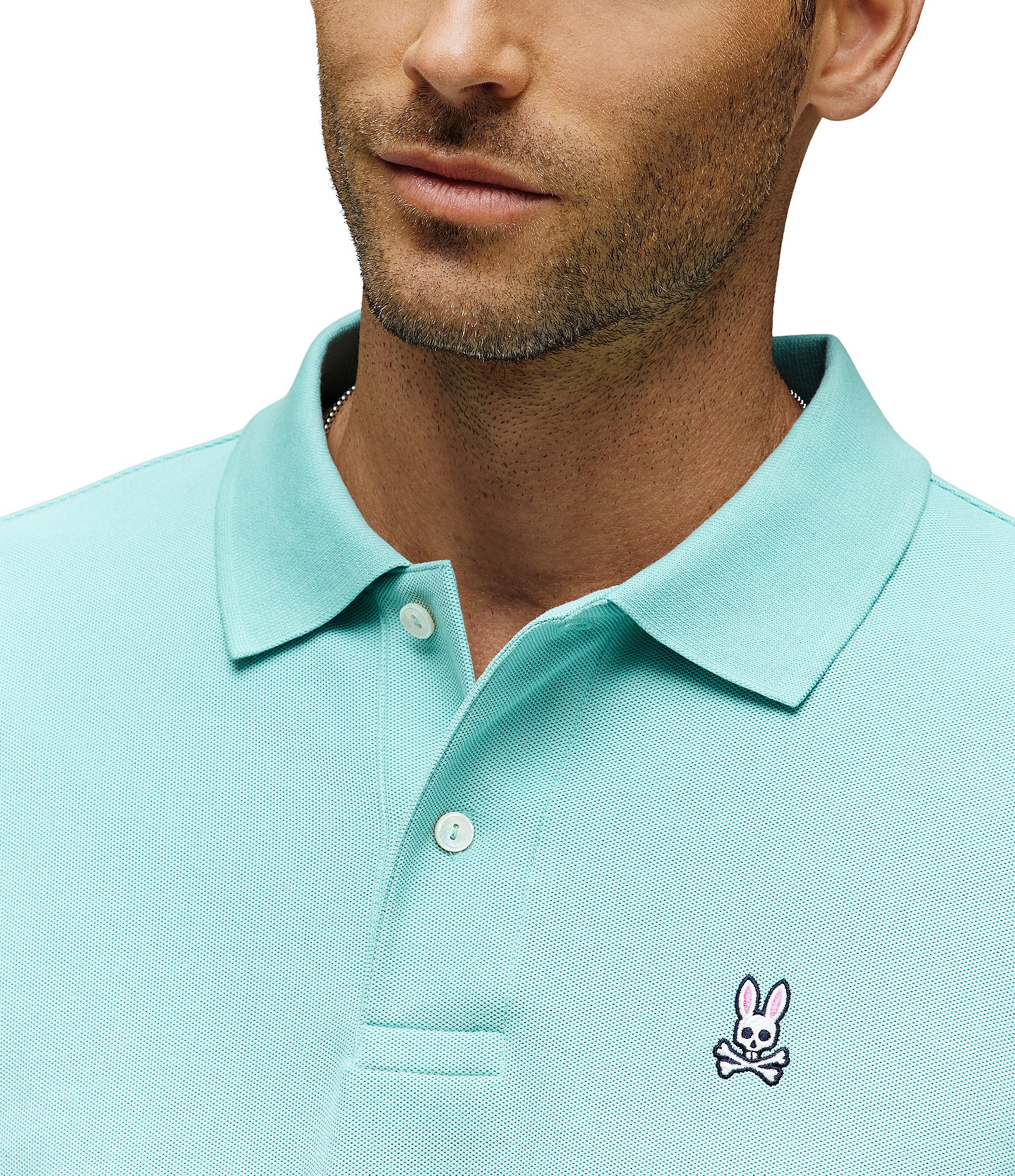 Psycho Bunny Classic Short Sleeve Solid Polo Shirt