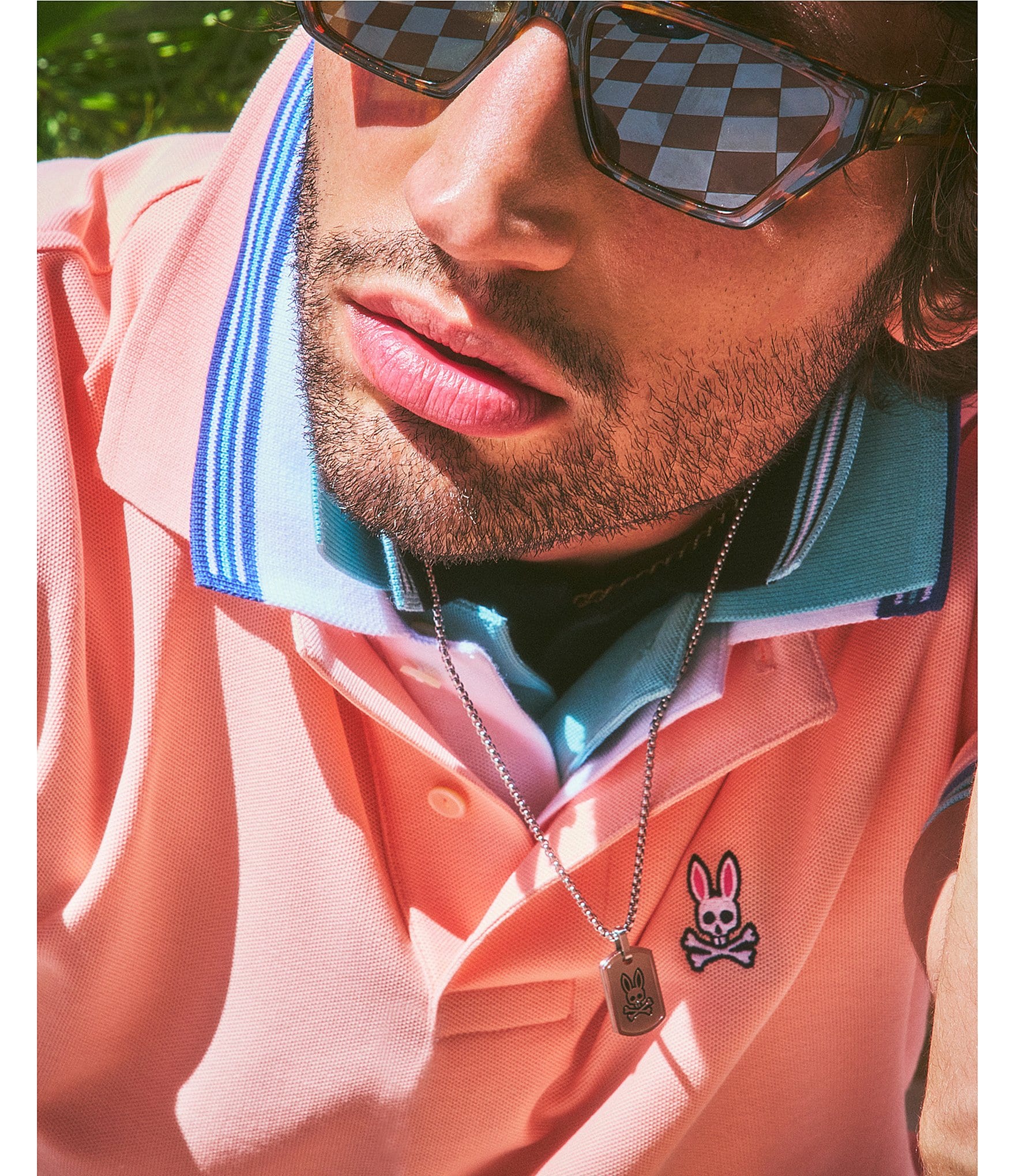 Psycho Bunny Classic Short Sleeve Solid Polo Shirt