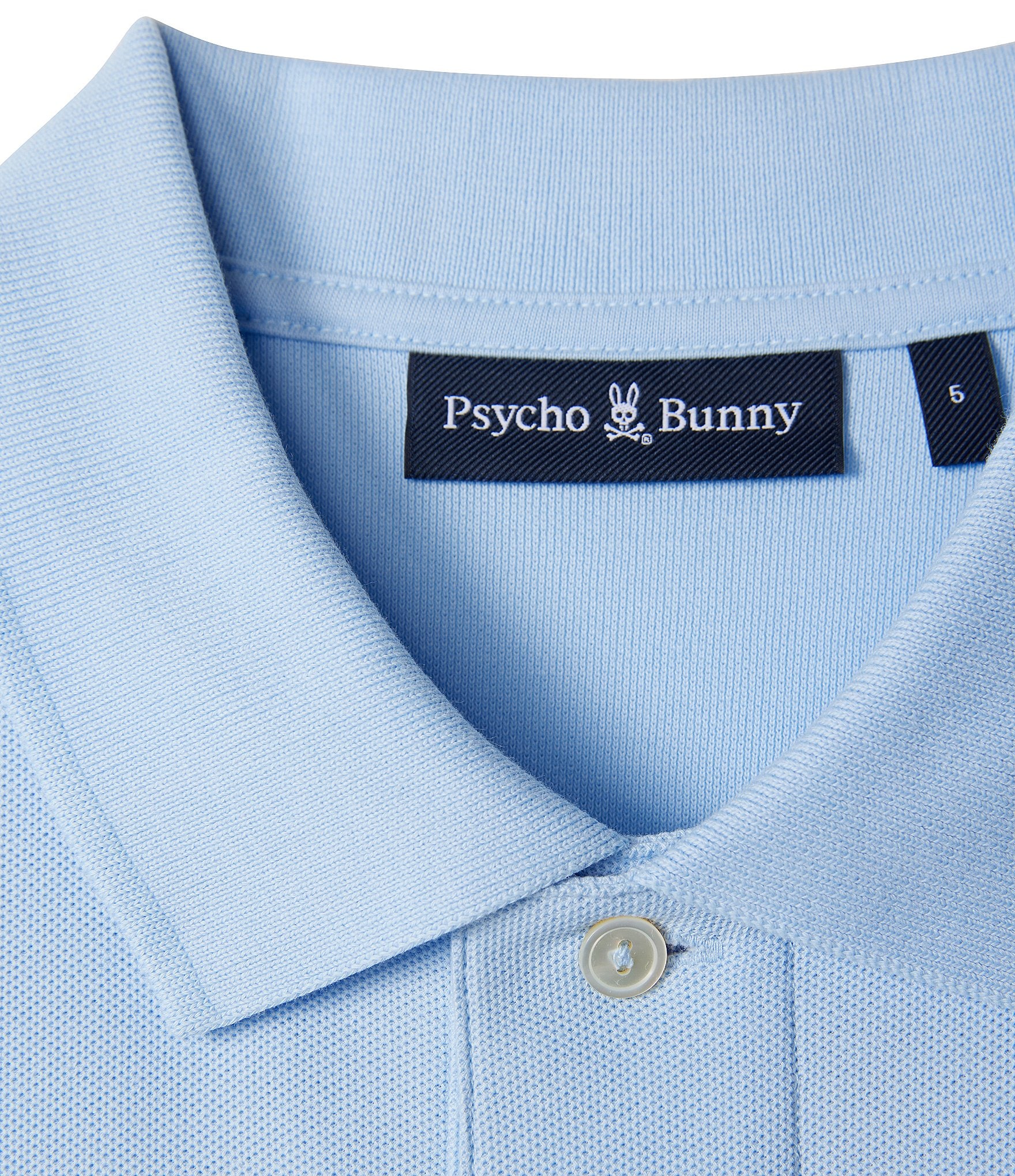 Psycho Bunny Classic Short Sleeve Solid Polo Shirt