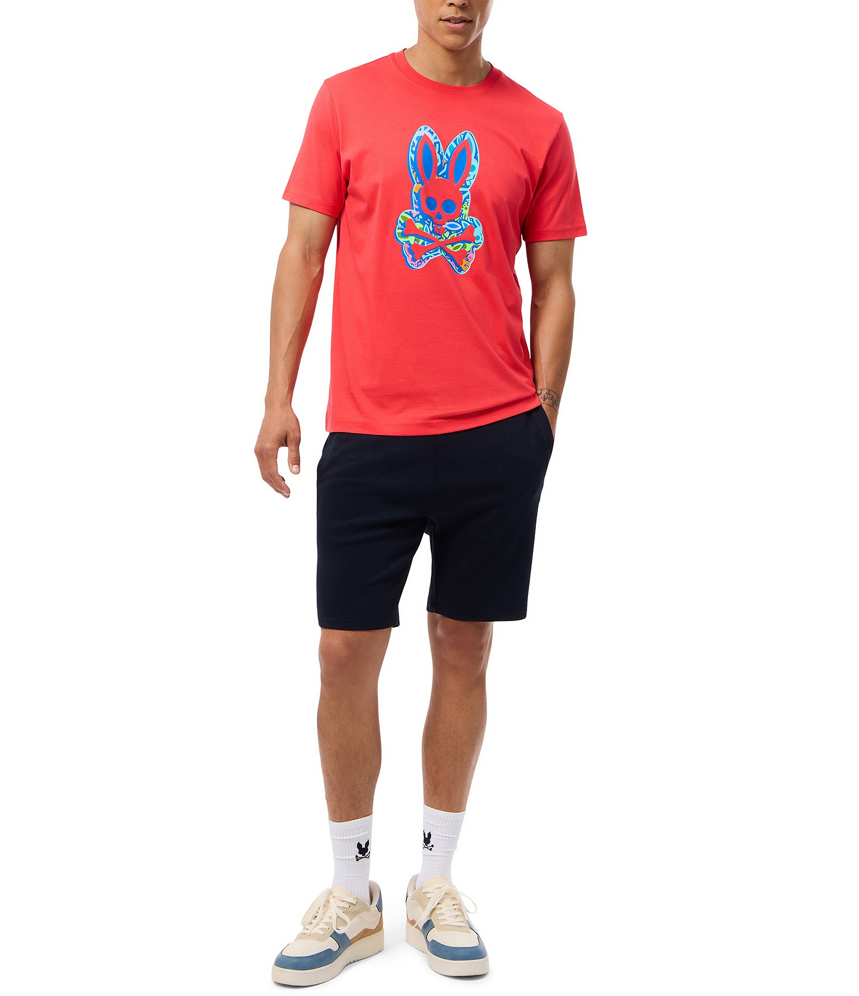 Psycho Bunny Clifton Short Sleeve Graphic T-Shirt