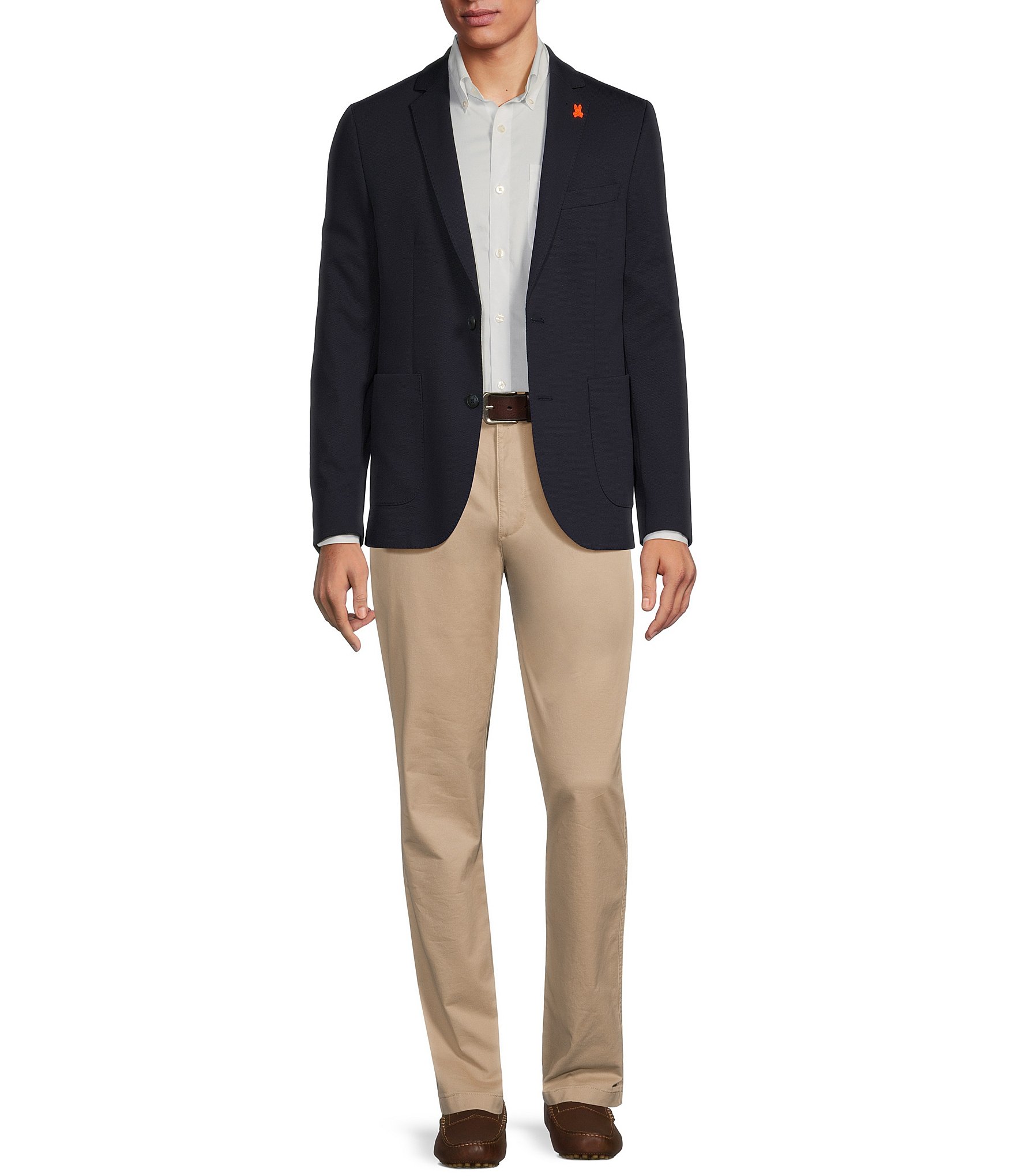 Psycho Bunny Contemporary Fit Wilton Solid Textured Sport Coat The Shops at Willow Bend