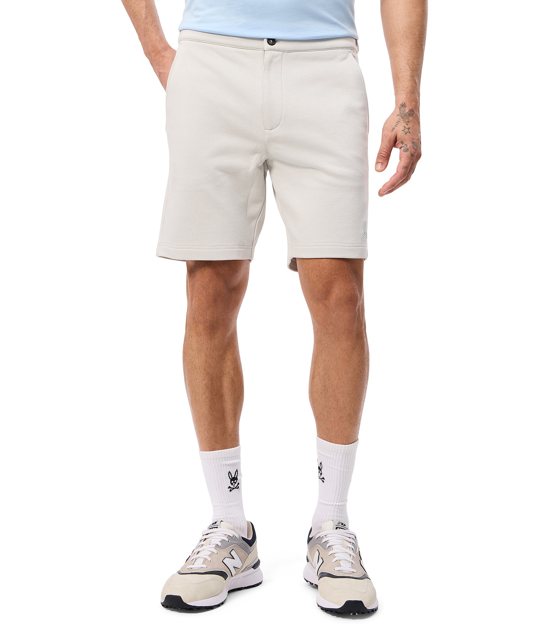 Psycho Bunny Dayton Knit 8#double; Inseam Shorts