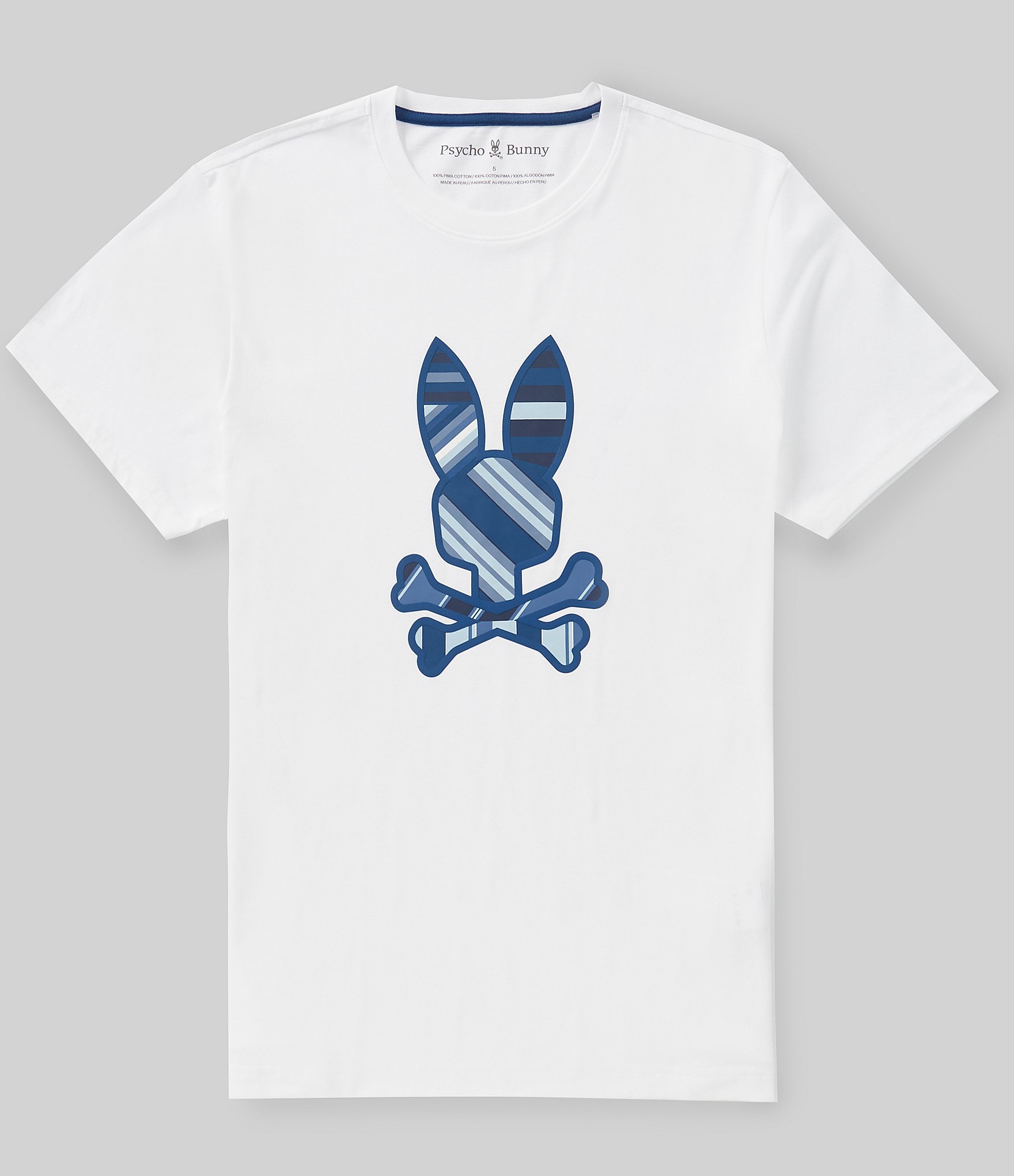 Psycho Bunny Drew Graphic Short Sleeve T-Shirt