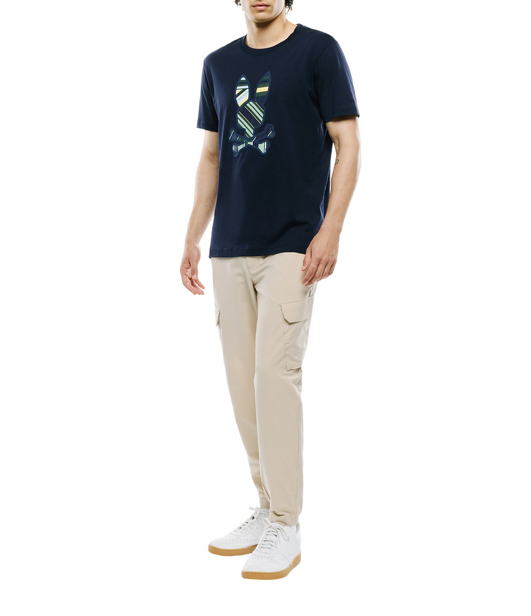 Psycho Bunny Drew Graphic Short Sleeve T-Shirt