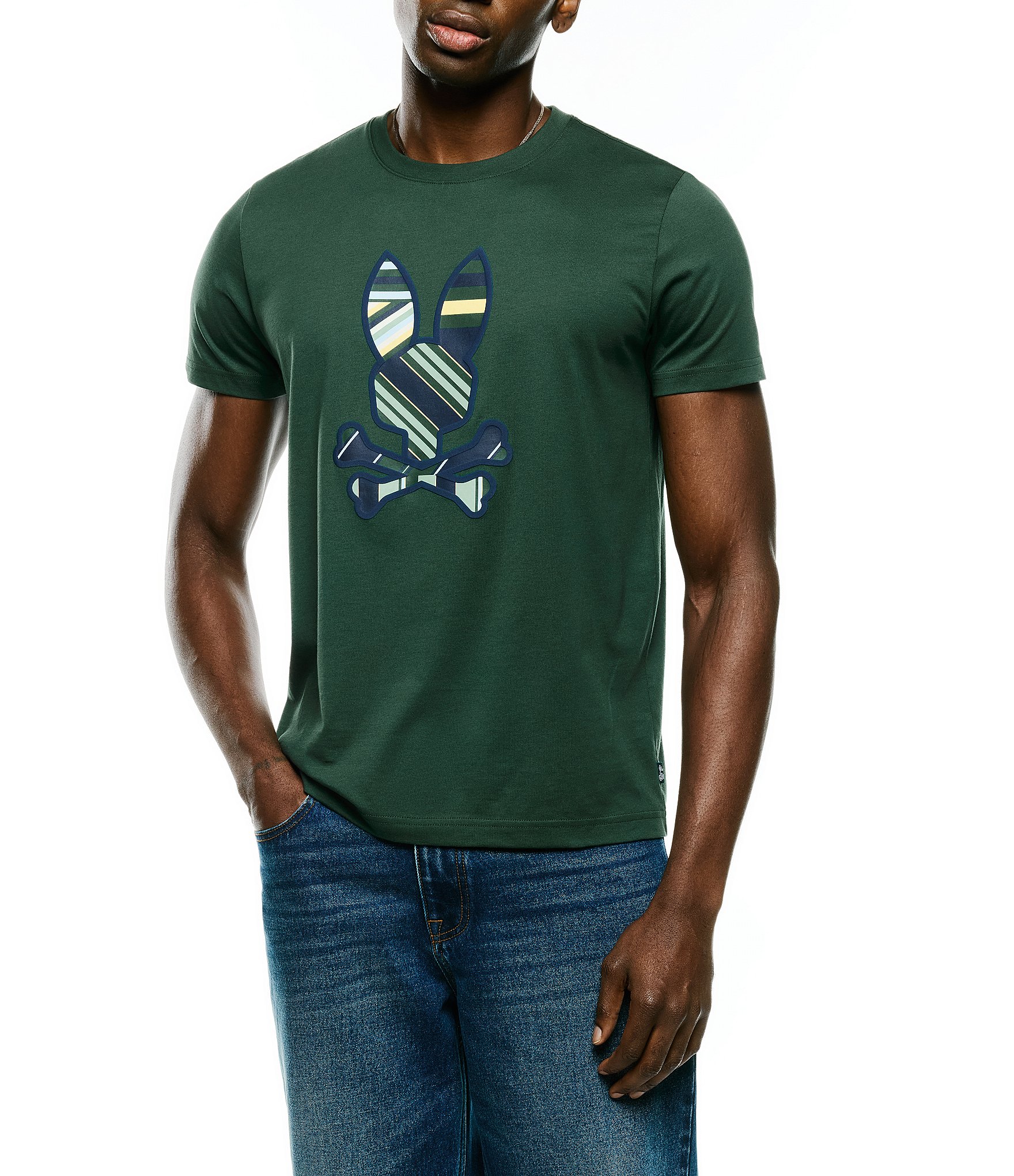 Psycho Bunny Drew Graphic Short Sleeve T-Shirt