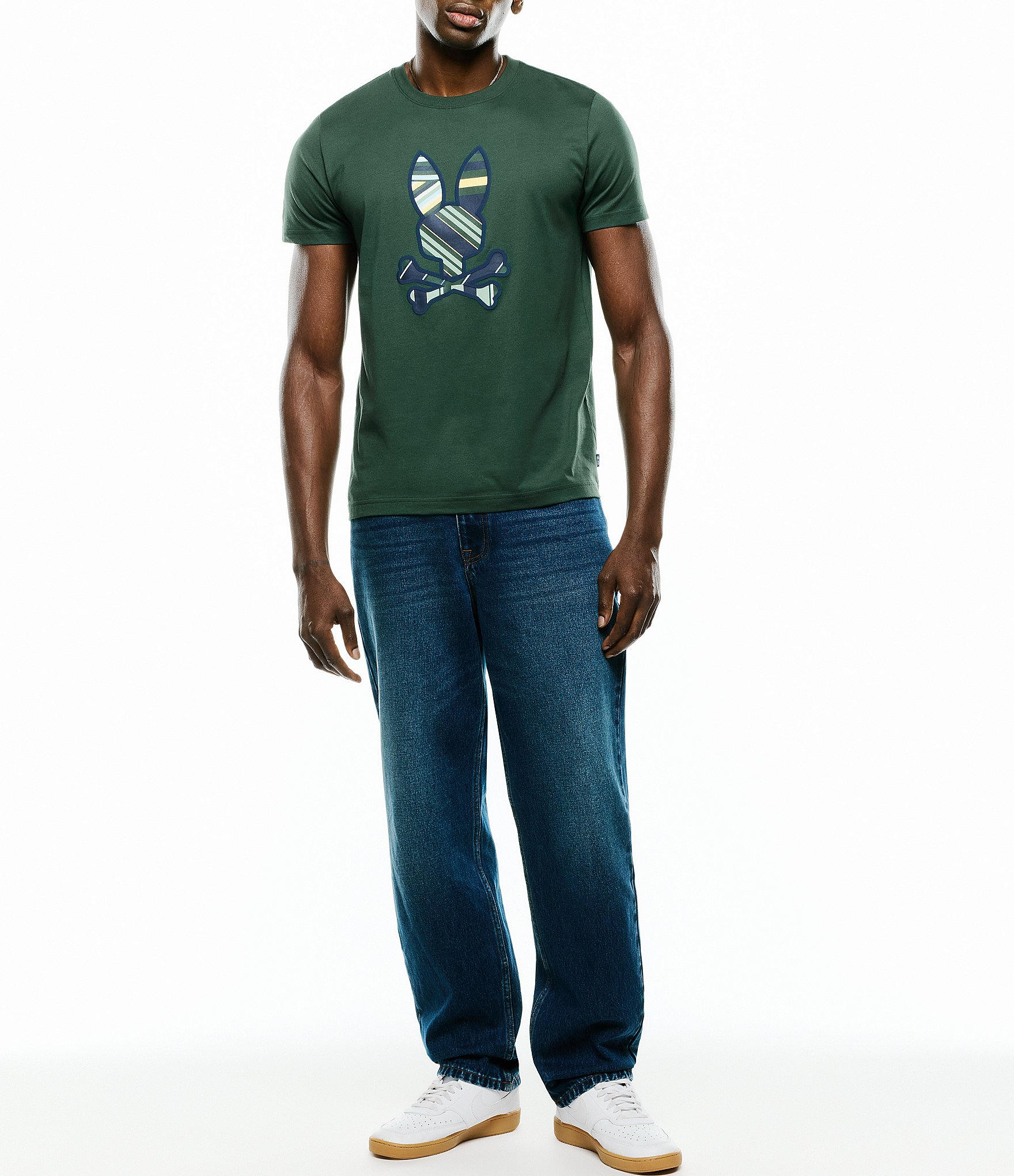 Psycho Bunny Drew Graphic Short Sleeve T-Shirt