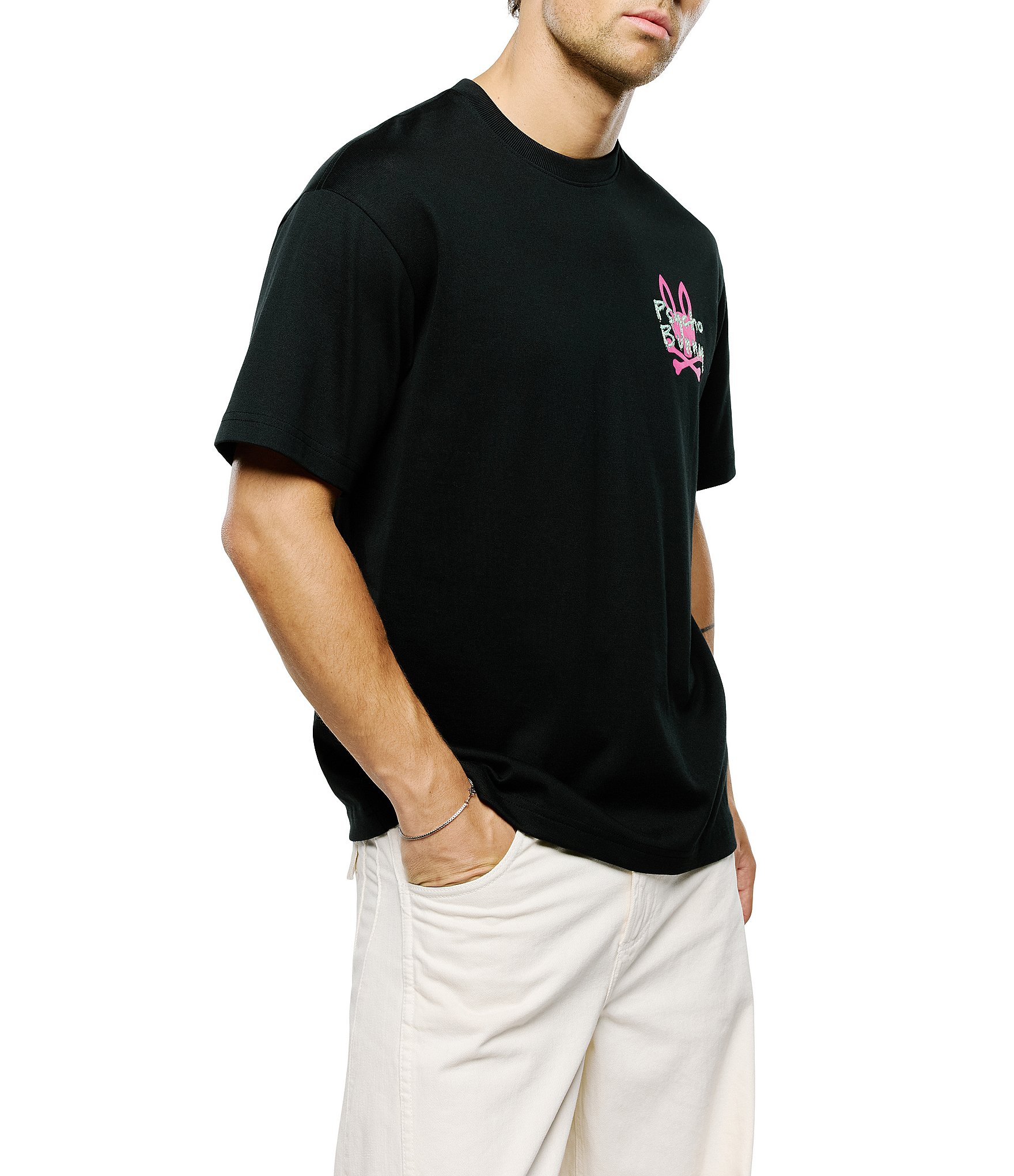 Psycho Bunny Duncan Relaxed Fit Short Sleeve T-Shirt