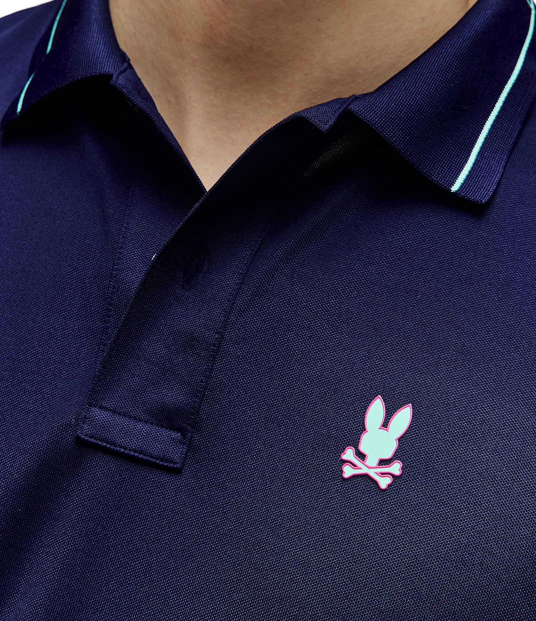 Psycho Bunny Edwin Sport Short Sleeve Polo Shirt