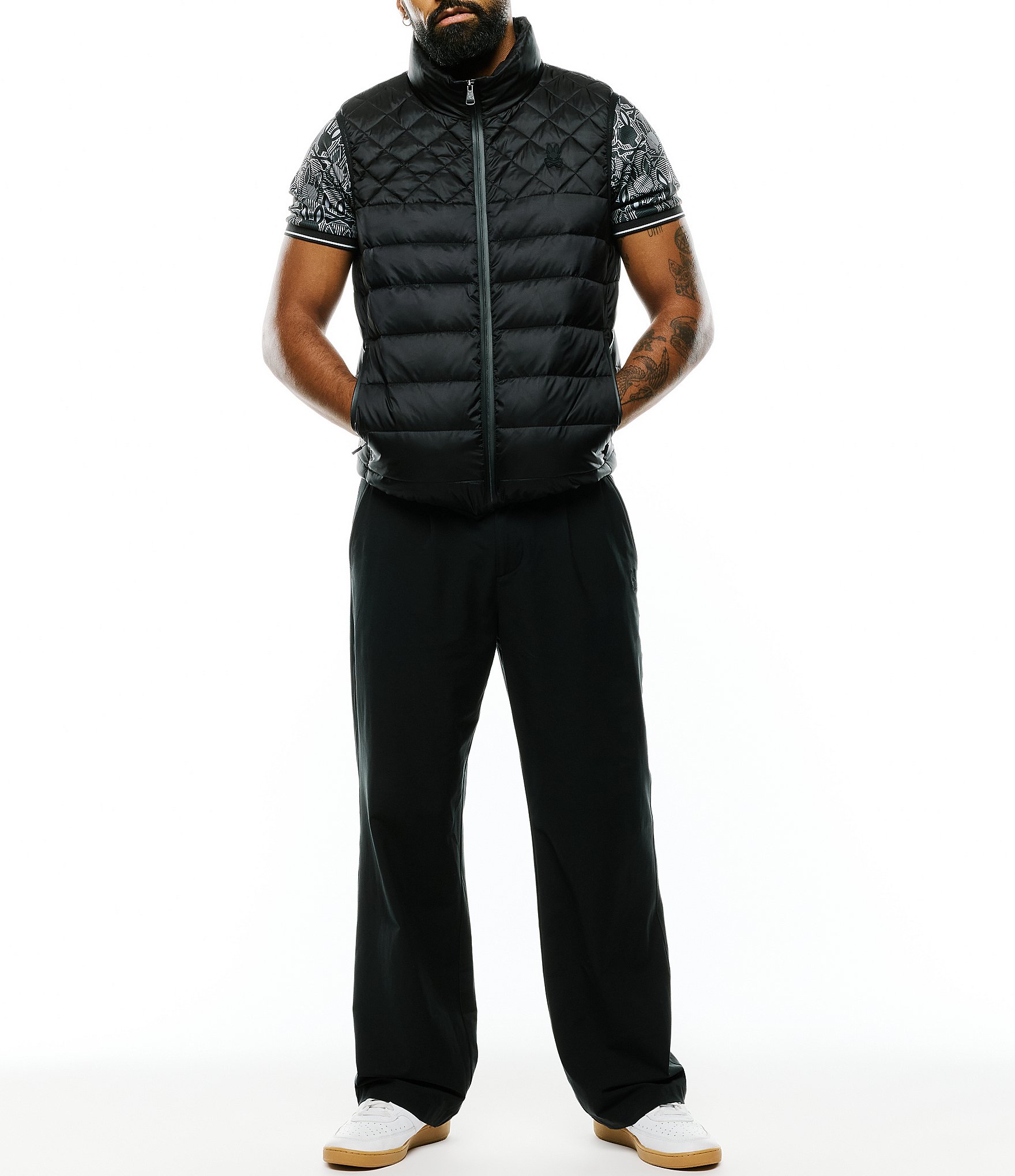 Psycho Bunny Emerik Sleeveless Puffer Vest