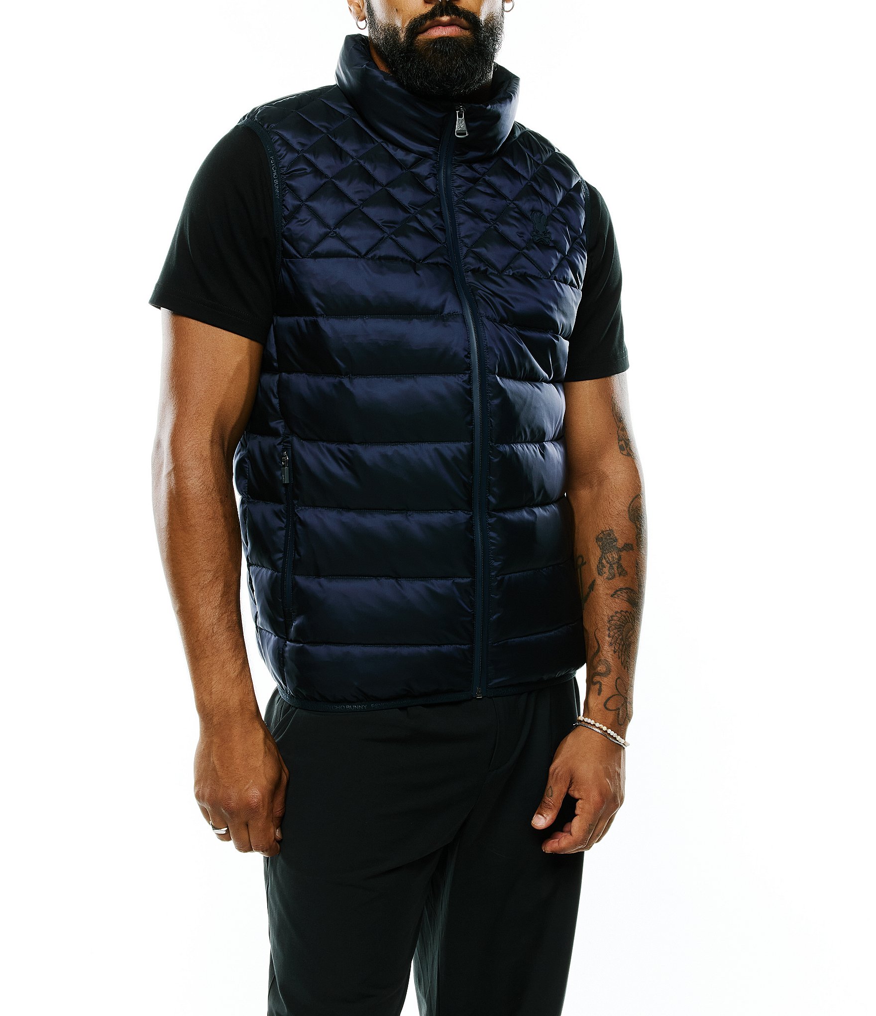 Psycho Bunny Emerik Sleeveless Puffer Vest