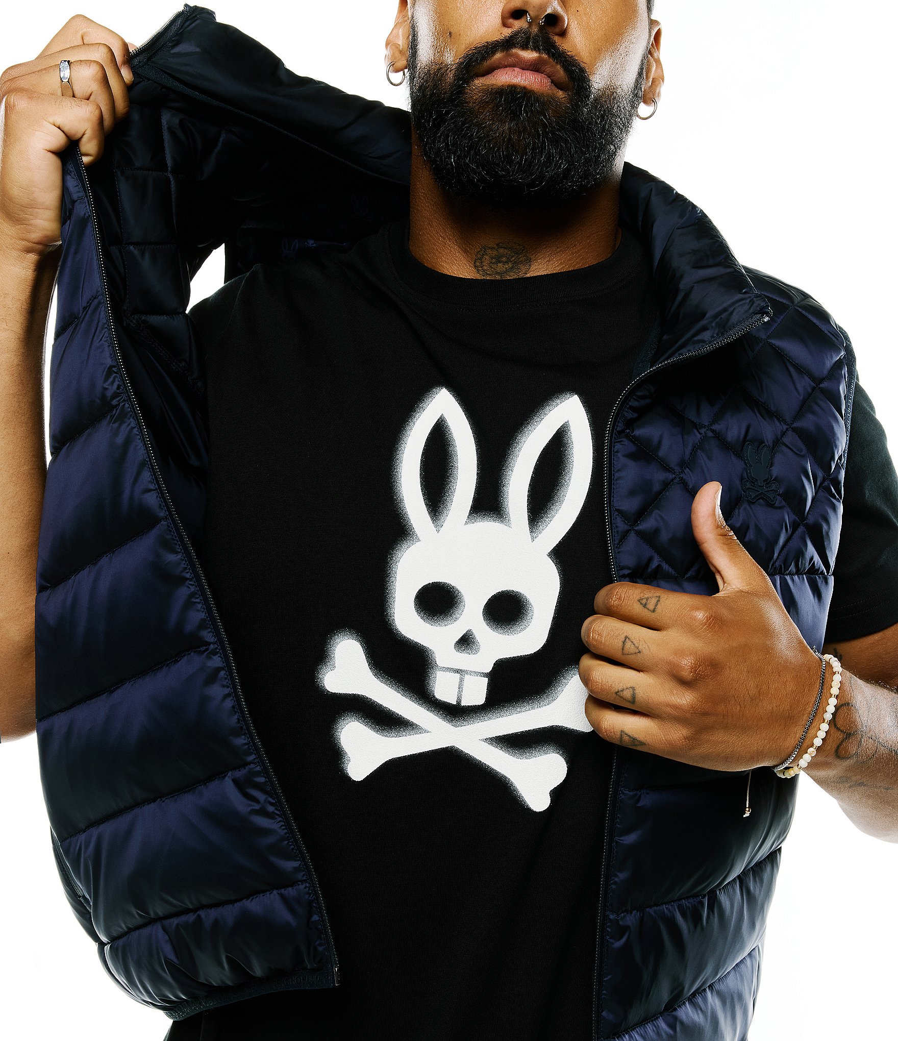 Psycho Bunny Emerik Sleeveless Puffer Vest