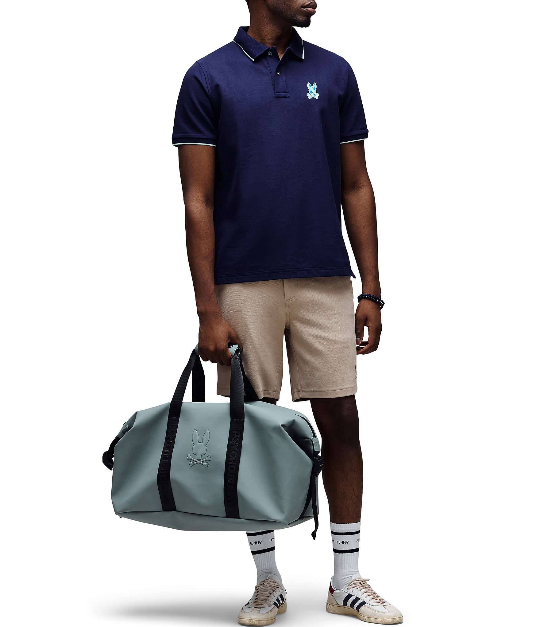 Psycho Bunny Ethan Pique Short Sleeve Polo Shirt