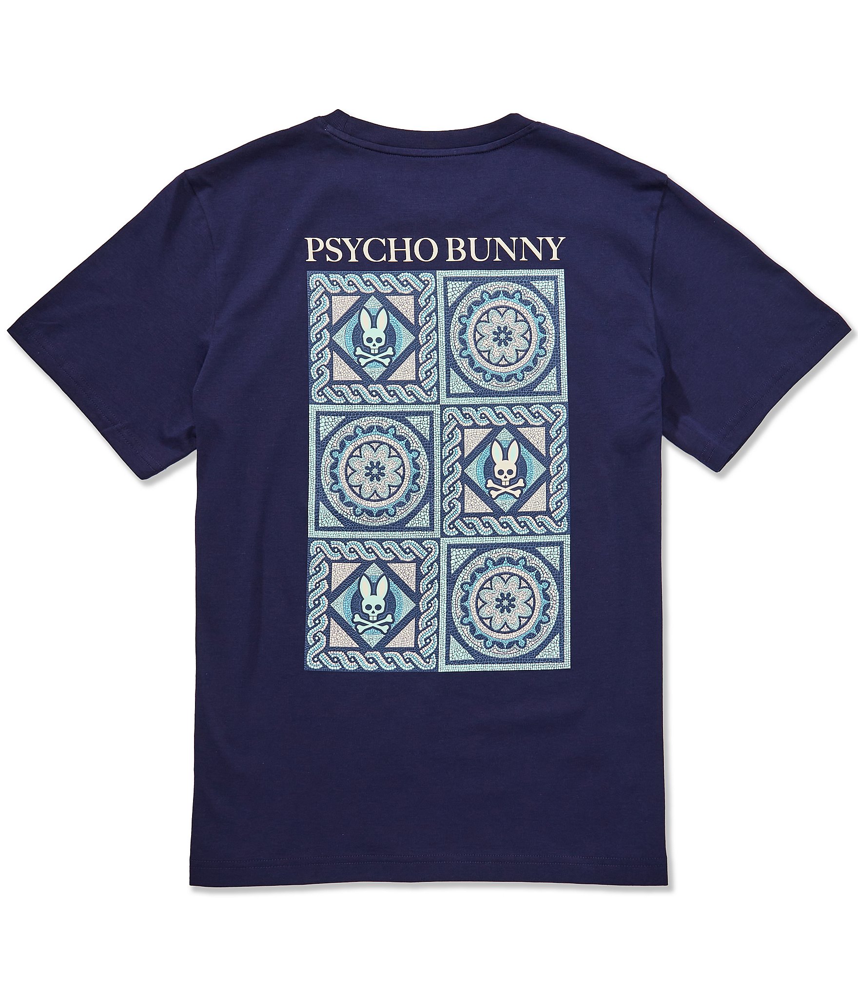 Psycho Bunny Frank Back Graphic Short Sleeve T-Shirt