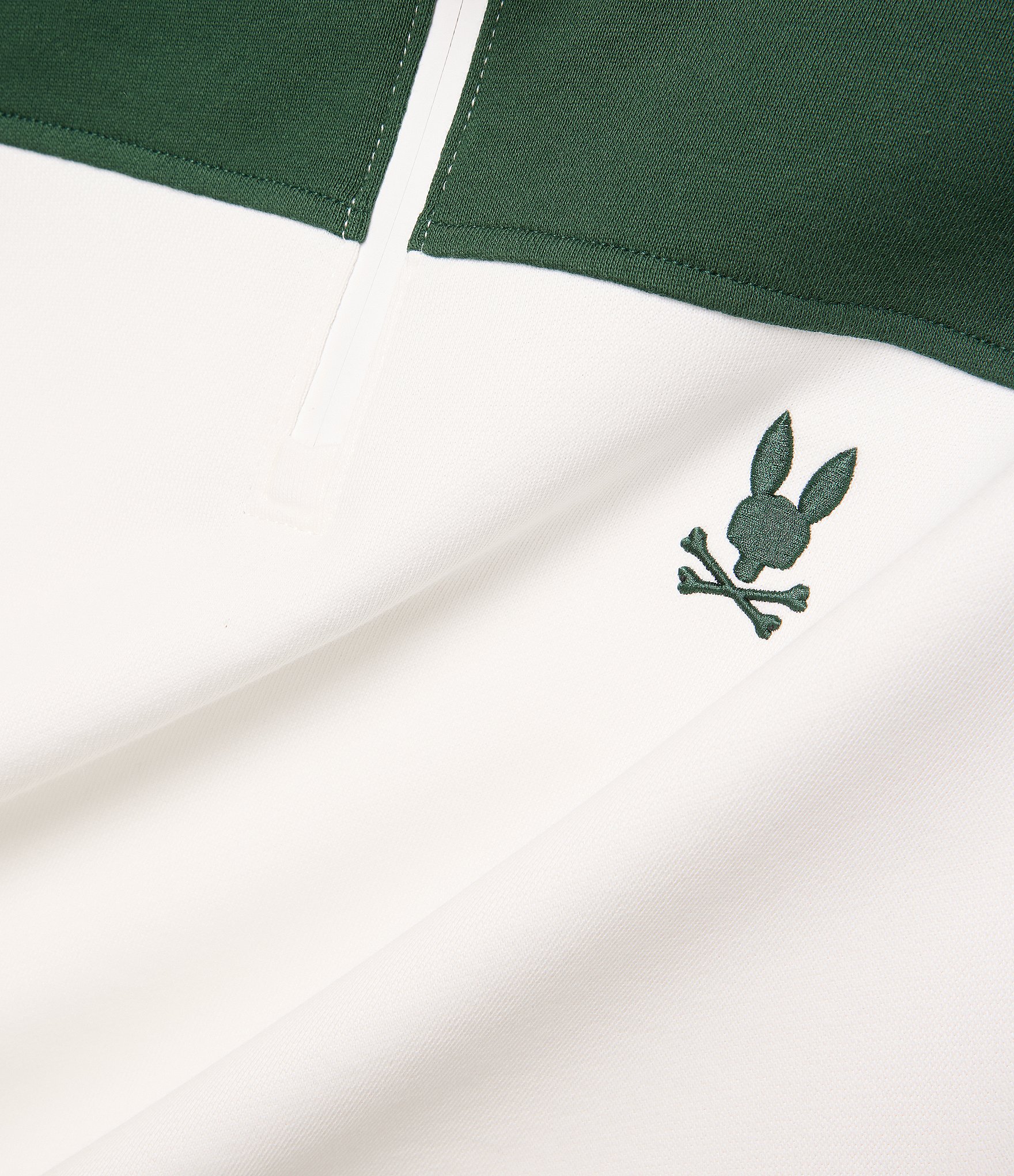 Psycho Bunny Gabe French Terry Quarter Zip Pullover