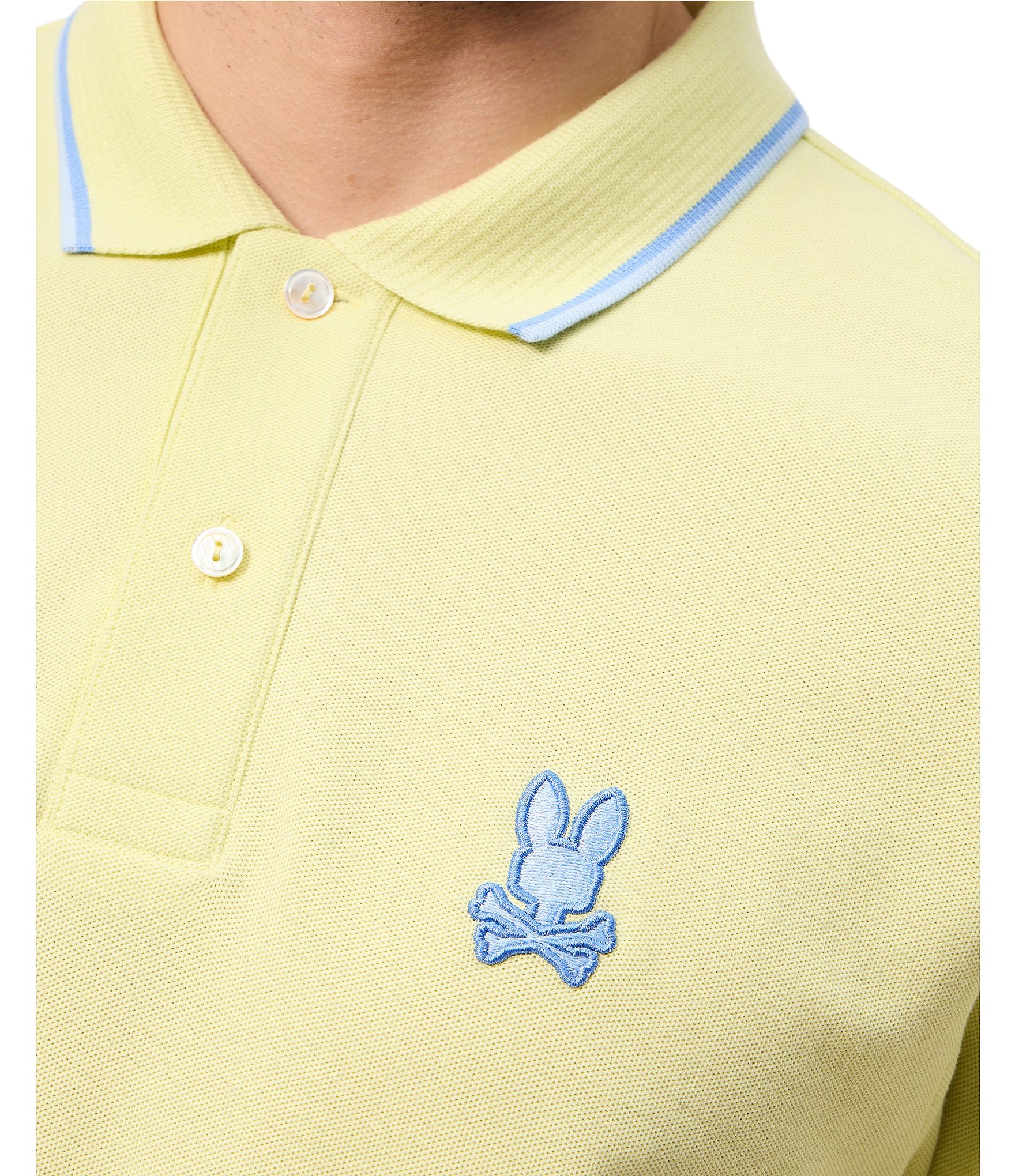 Psycho Bunny Houston Pique Short Sleeve Polo Shirt