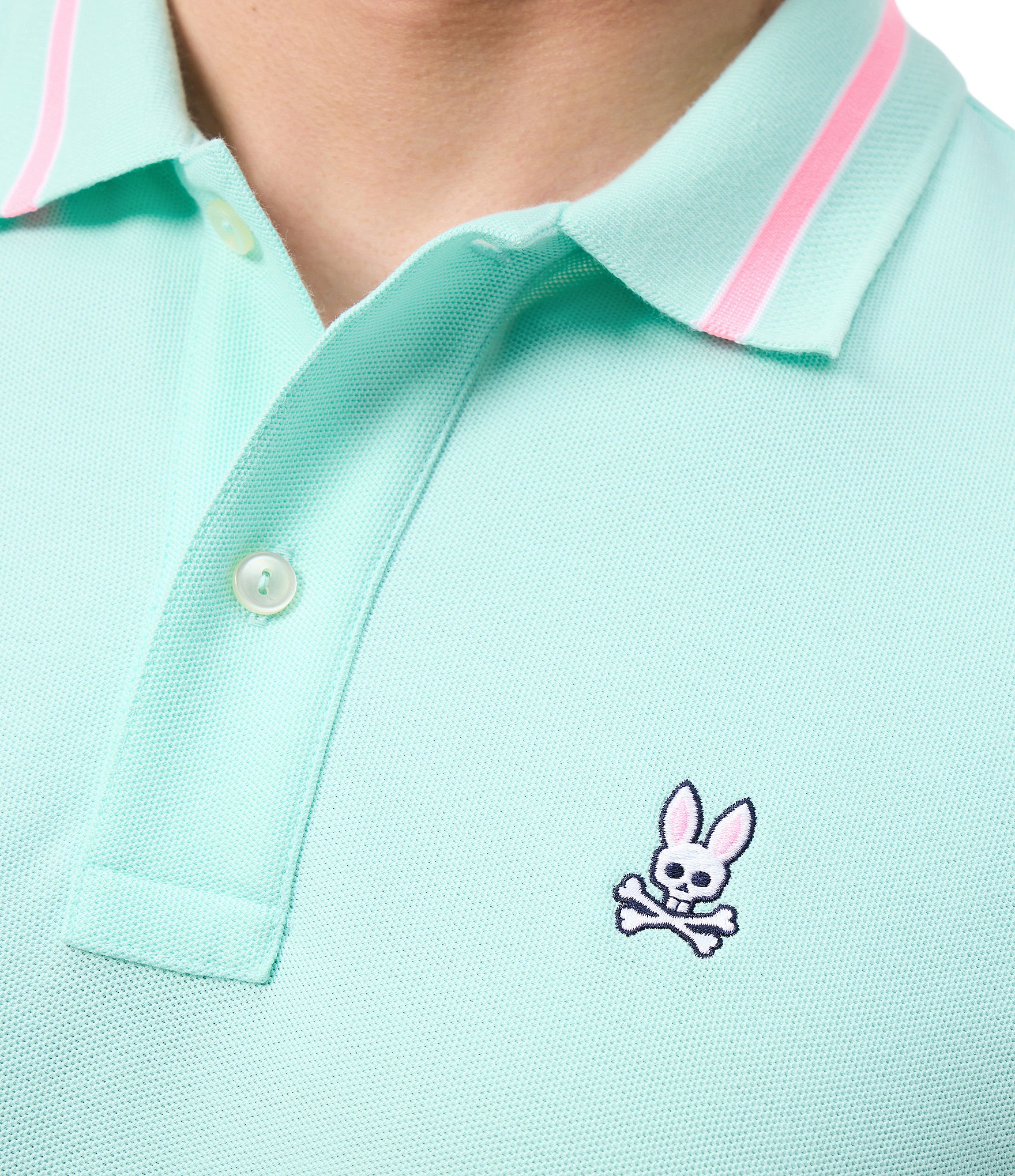 Psycho Bunny Irving Pique Short Sleeve Polo Shirt