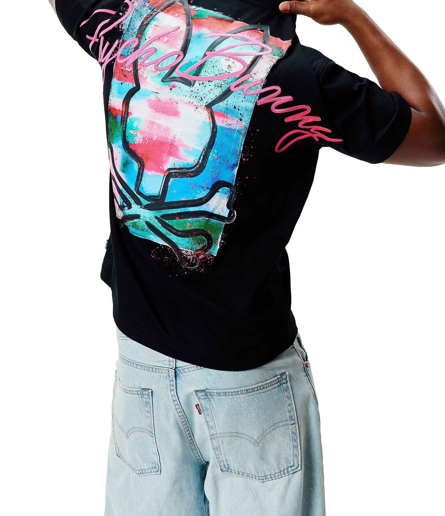 Psycho Bunny Isaac Relaxed Fit Short Sleeve T-Shirt