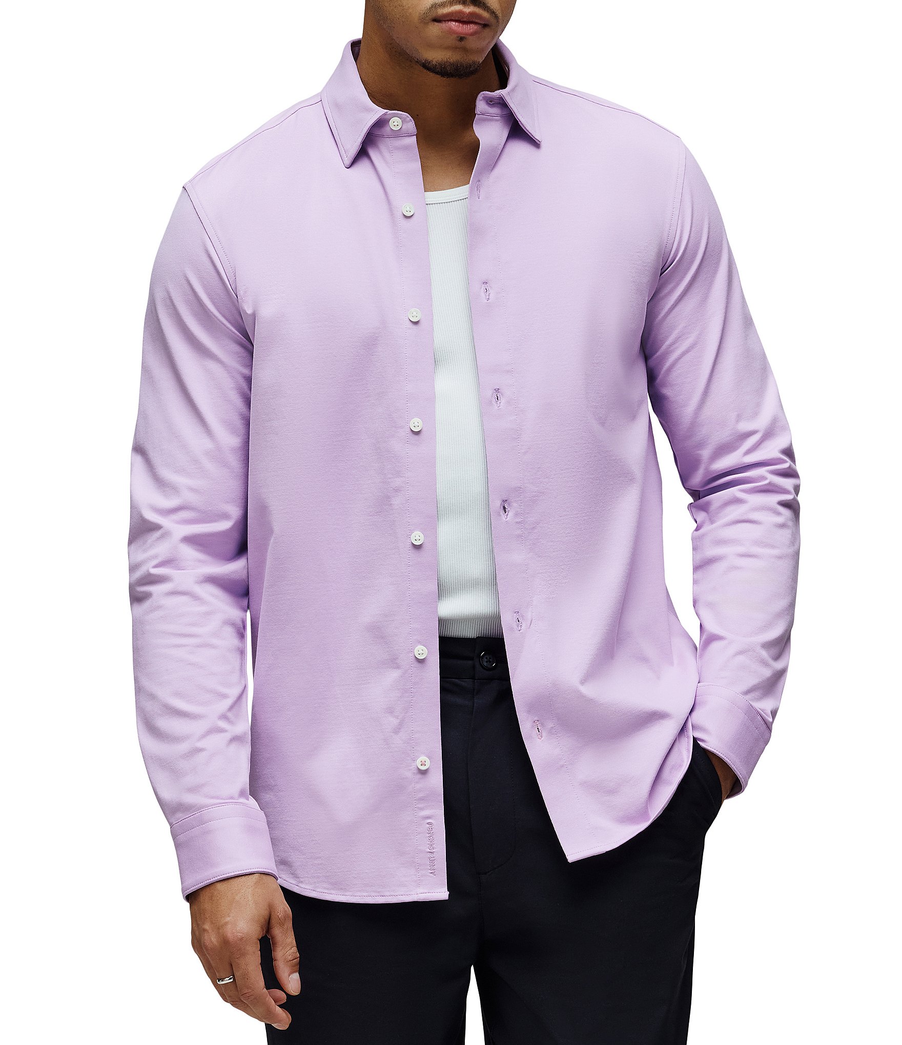 Psycho Bunny Charles Classic Fit Spread Collar Micro Print Dress Shirt at Hamilton Place in Chattanooga, TN Psycho Bunny Charles Classic Fit Spread Collar Micro Print Dress Shirt at Hamilton Place in Chattanooga, TN