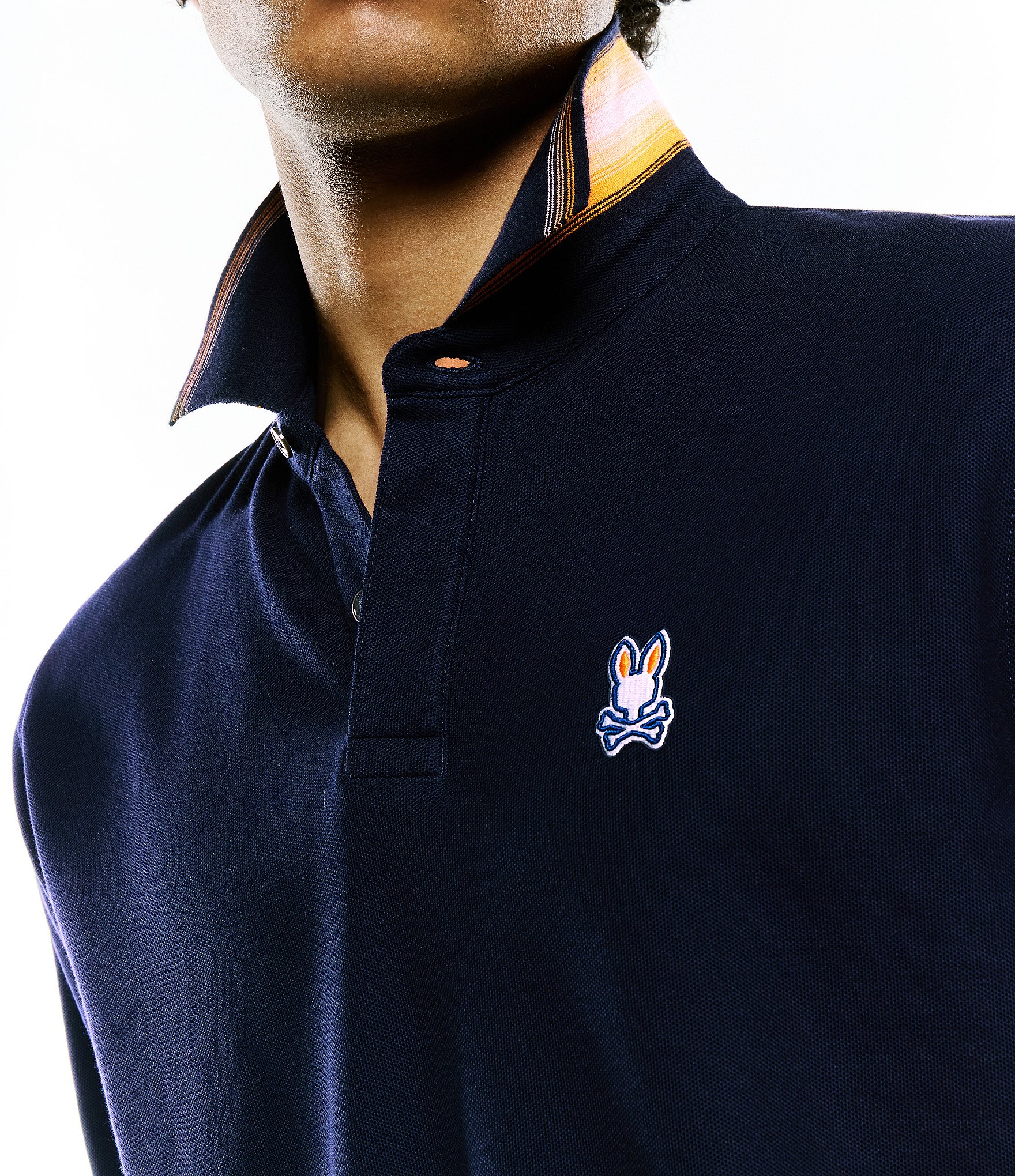 Psycho Bunny Jaydon Pique Short Sleeve Polo Shirt