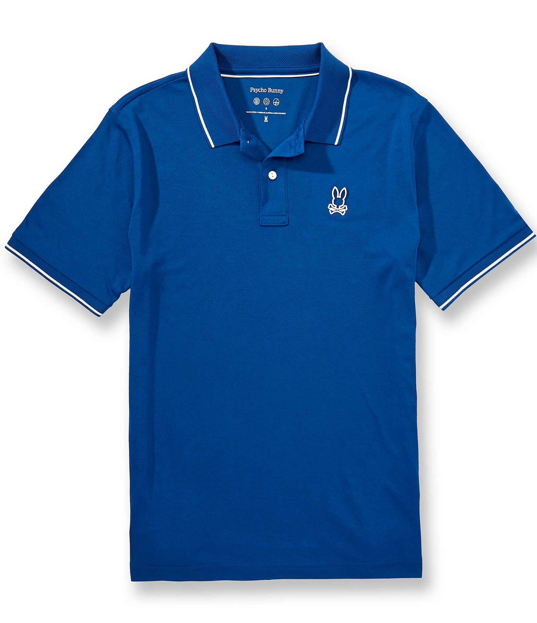 Psycho Bunny Joji Performance Short Sleeve Polo Shirt