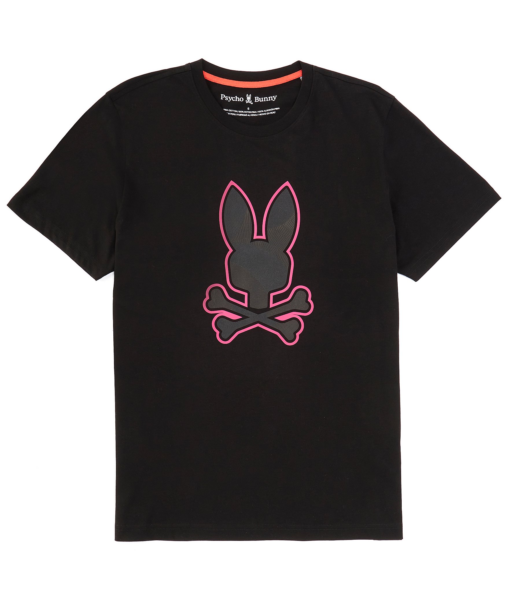 Psycho Bunny Lenox Short Sleeve Graphic T-Shirt