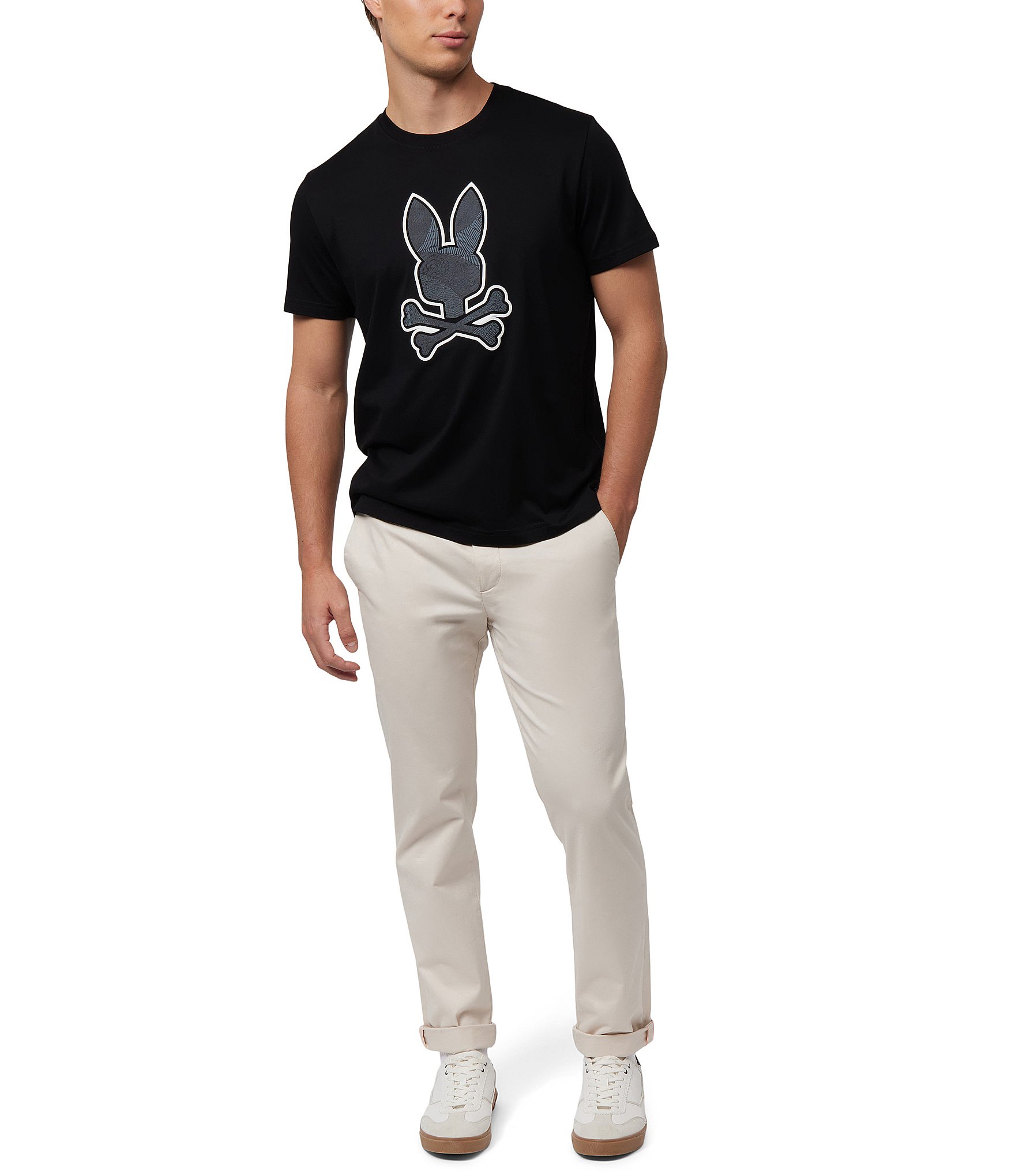 Psycho Bunny Lenox Short Sleeve Graphic T-Shirt