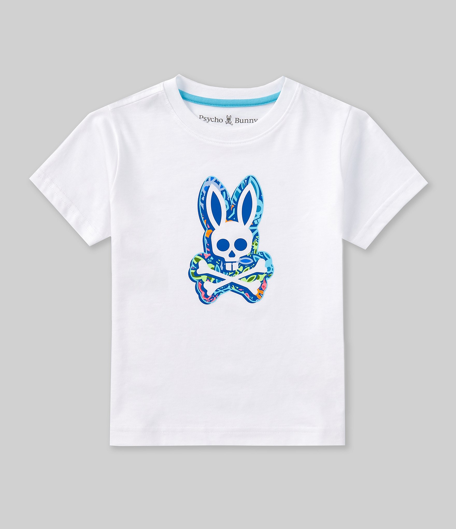 Psycho Bunny Little Boys 2T-6 Short Sleeve Clifton Graphic T-Shirt