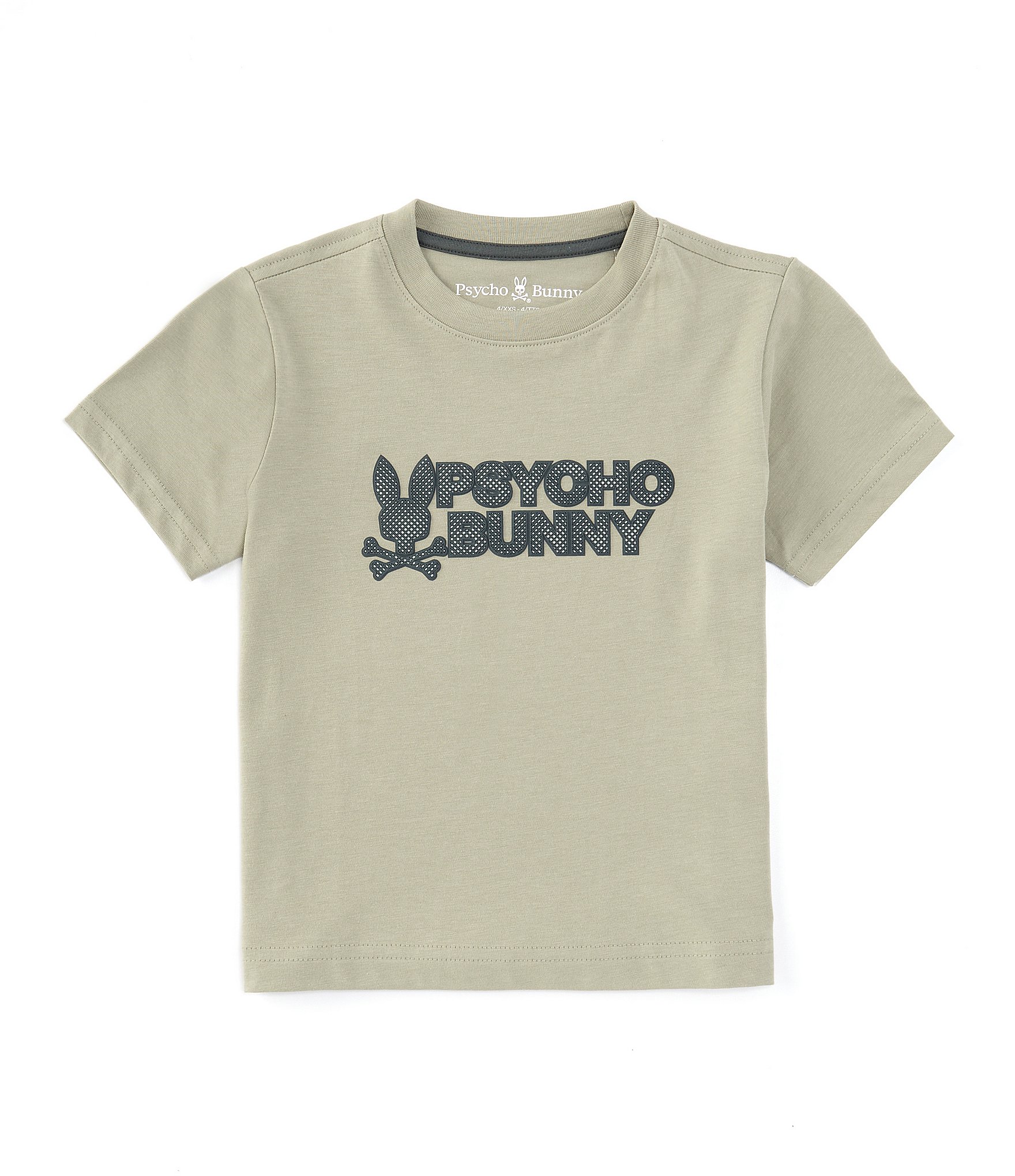 Psycho Bunny Little Boys 2T-6 Short Sleeve Melvin Graphic T-Shirt