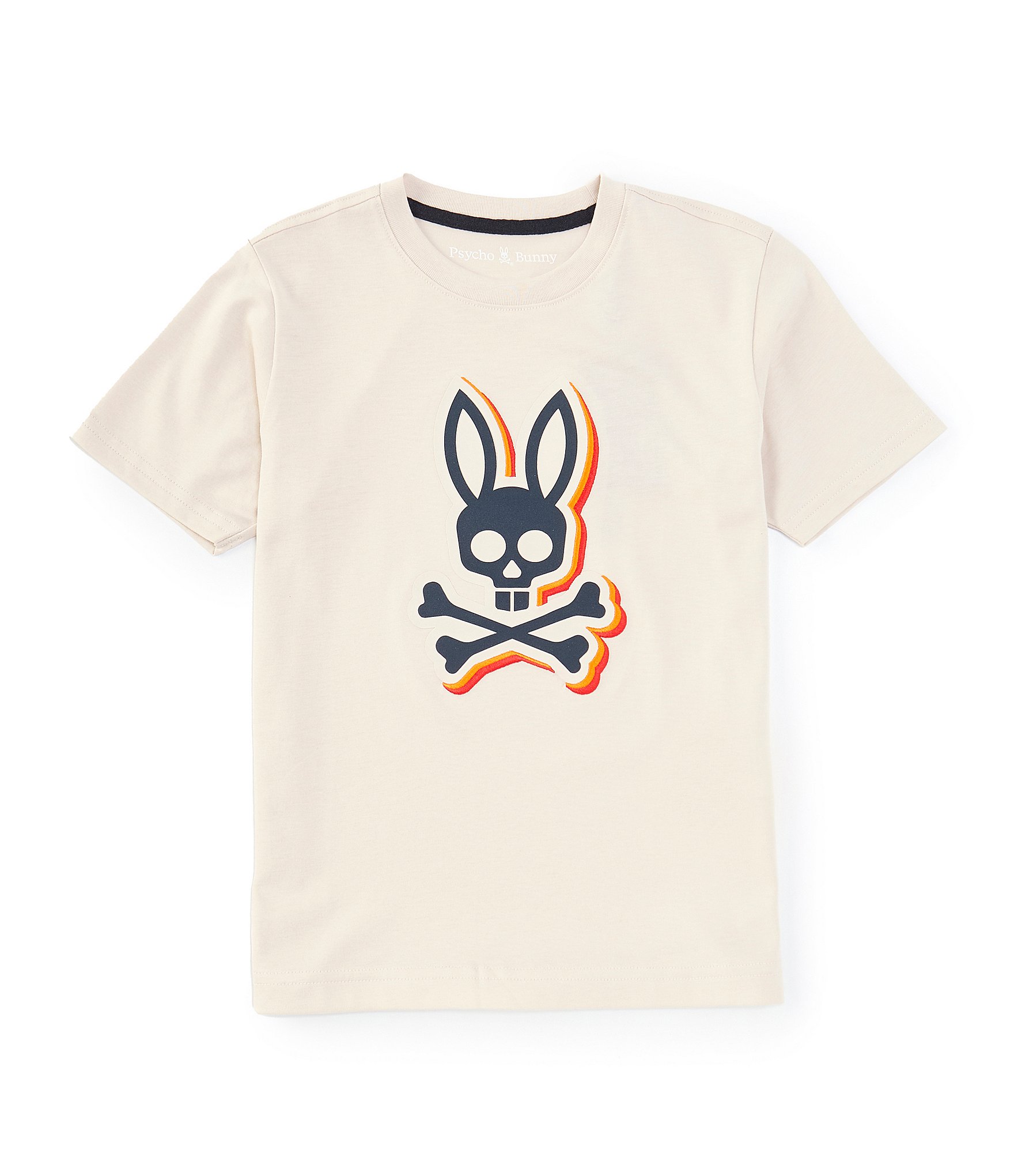 Psycho Bunny Little Boys 2T-6 Short Sleeve Sanderson Graphic T-Shirt