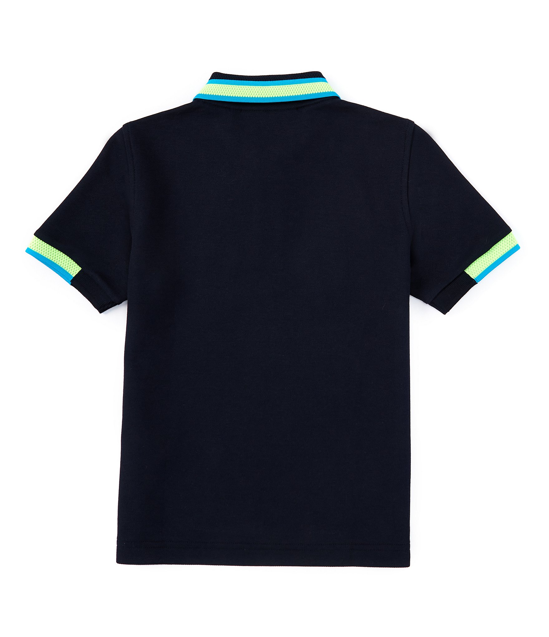 Psycho Bunny Little Boys 5-6 Short Sleeve Woodstock Striped Pique Polo Shirt