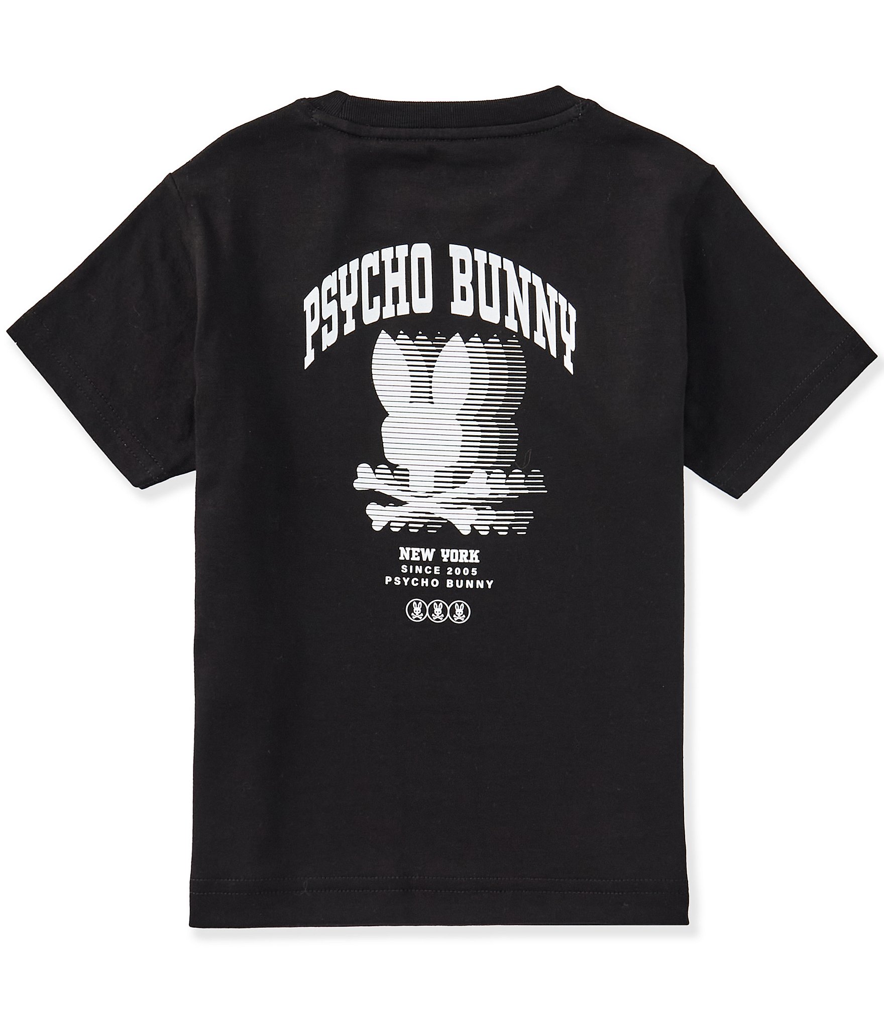 Psycho Bunny Little Boys Nathaniel Long Sleeve Graphic Tee