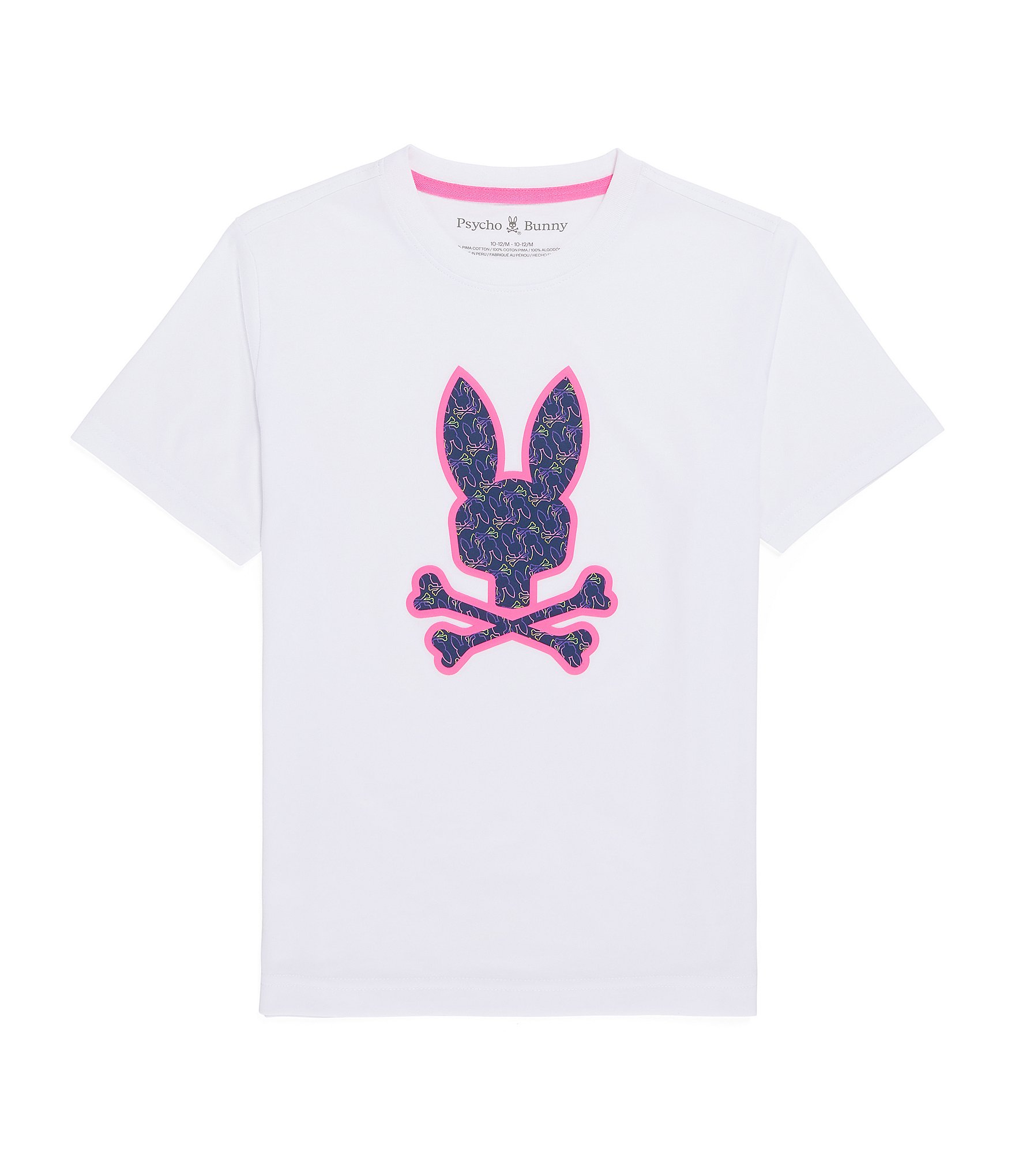 Psycho Bunny Little/Big Boys 5-20 Short Sleeve Belmont T-Shirt