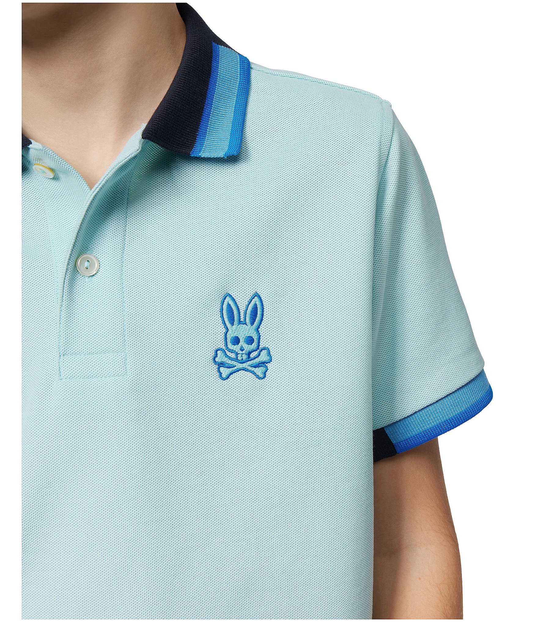 Psycho Bunny Little/Big Boys 5-20 Short Sleeve Marshall Polo Shirt