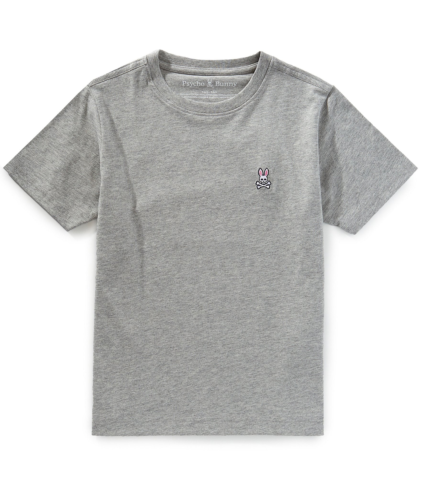 Psycho Bunny Little/Big Boys 7-20 Short Sleeve Classic T