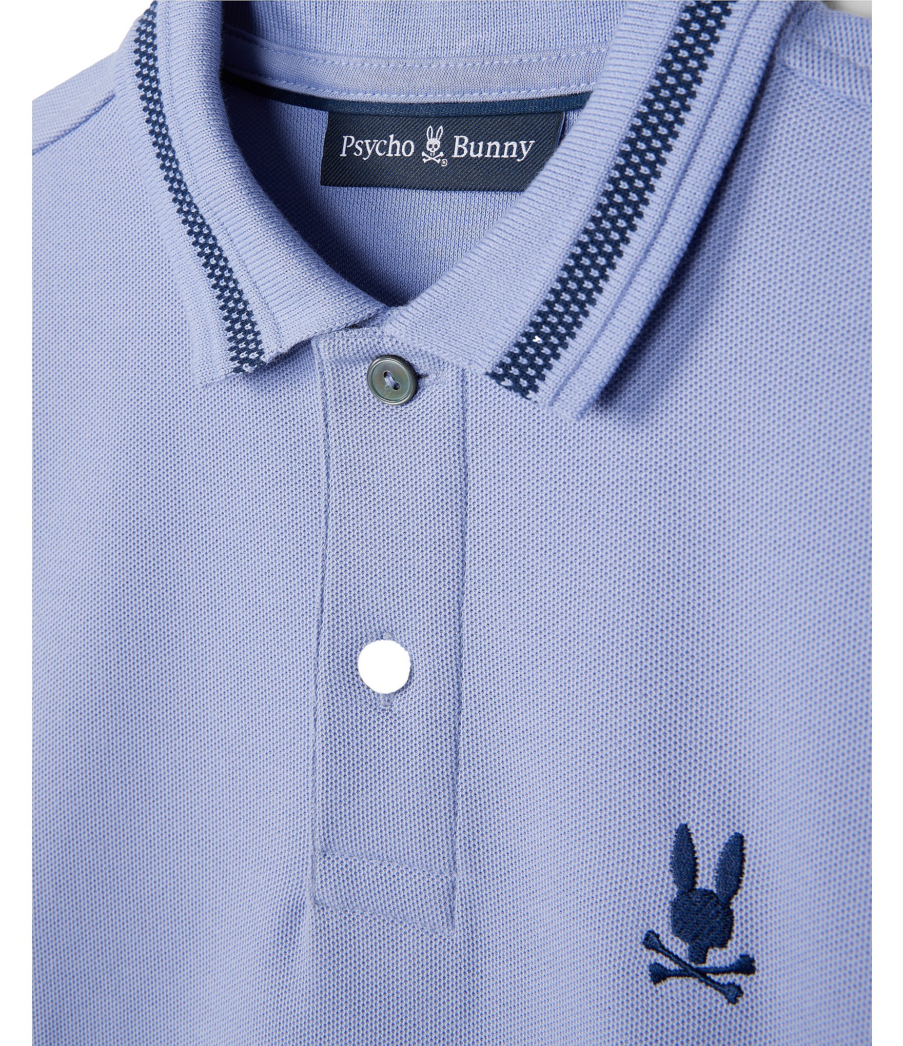 Psycho Bunny Little/Big Boys 7-20 Short Sleeve Pique Polo Shirt